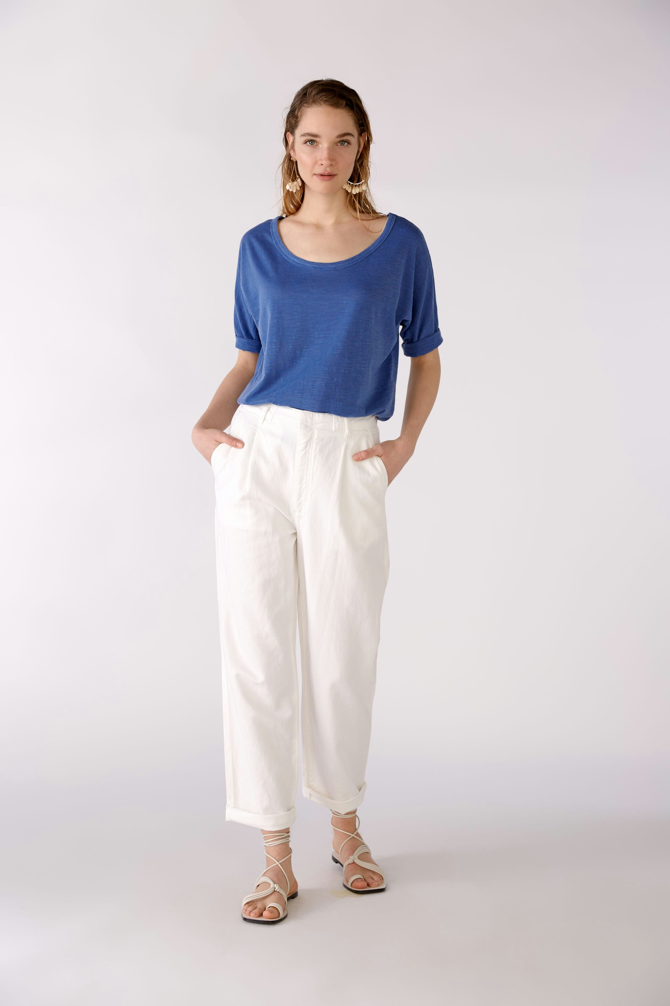 Bild 2 von T-shirt - mazarine blue in mazarine blue | Oui