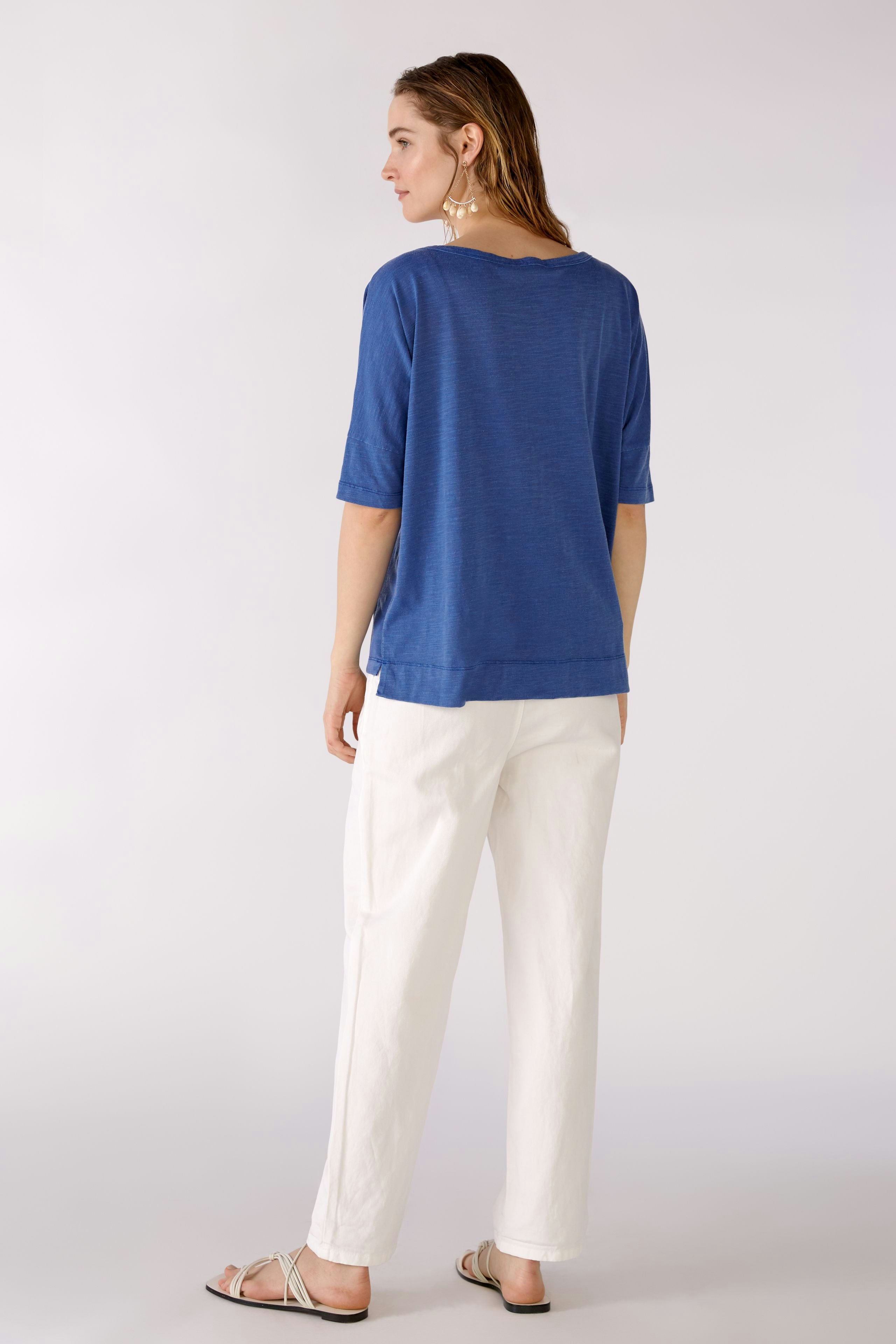 Bild 4 von T-shirt - mazarine blue in mazarine blue | Oui