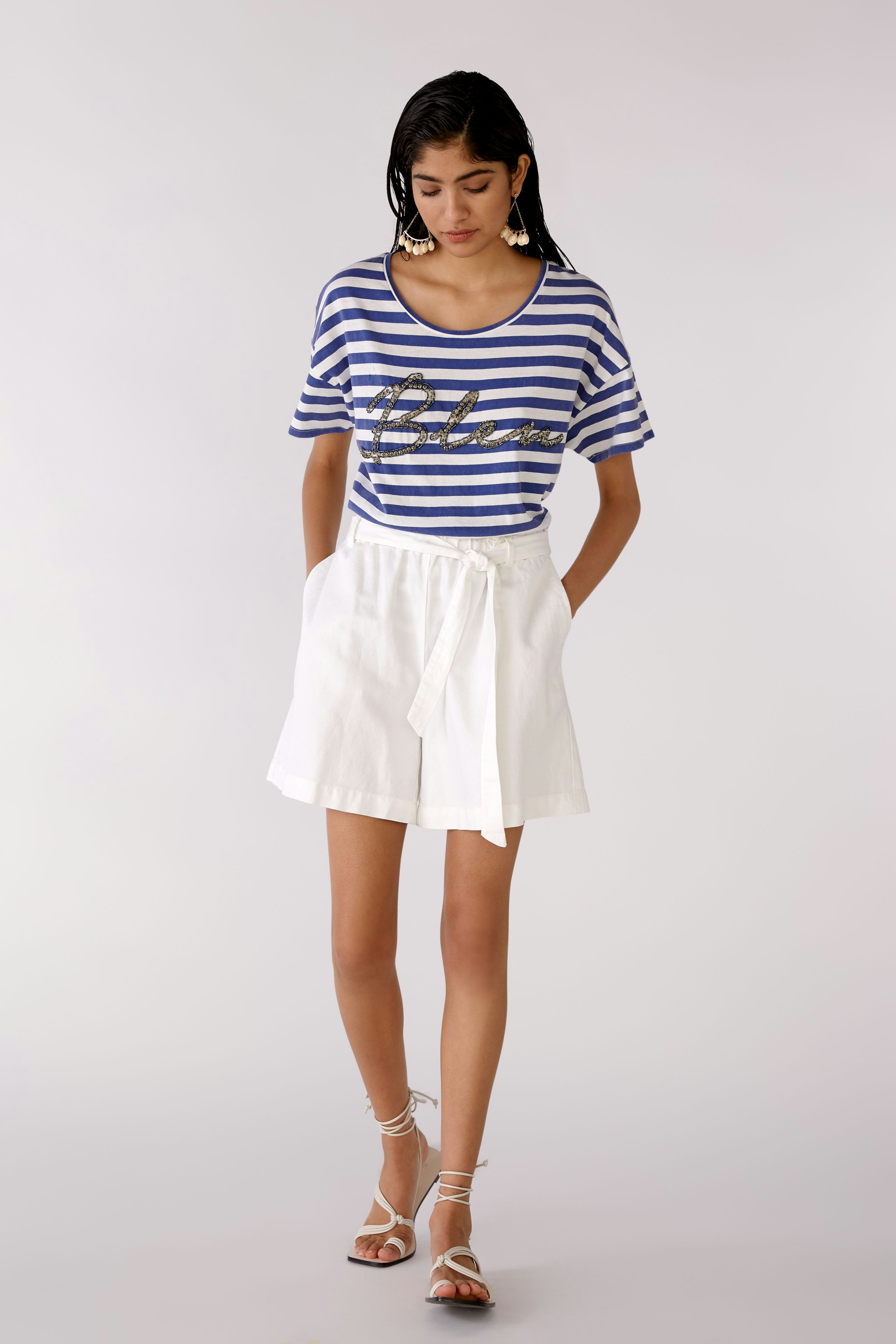 Bild 2 von T-Shirt - white blue in white blue | Oui