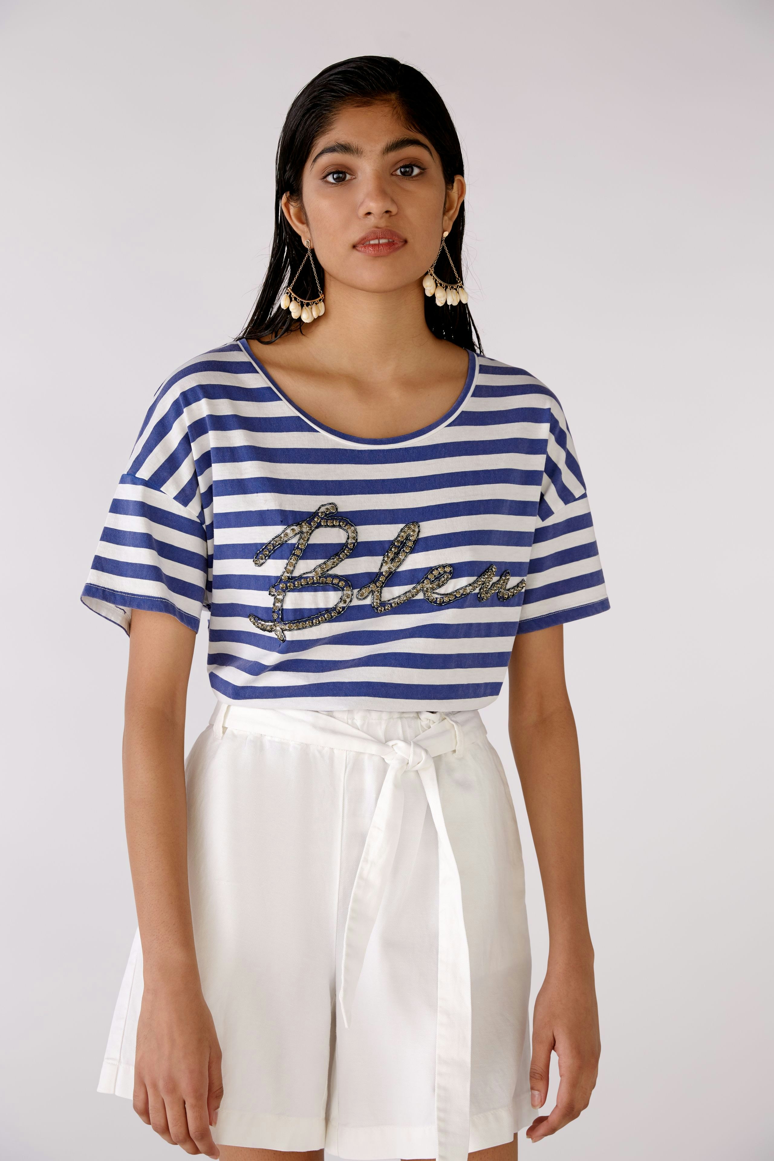 Bild 3 von T-Shirt - white blue in white blue | Oui