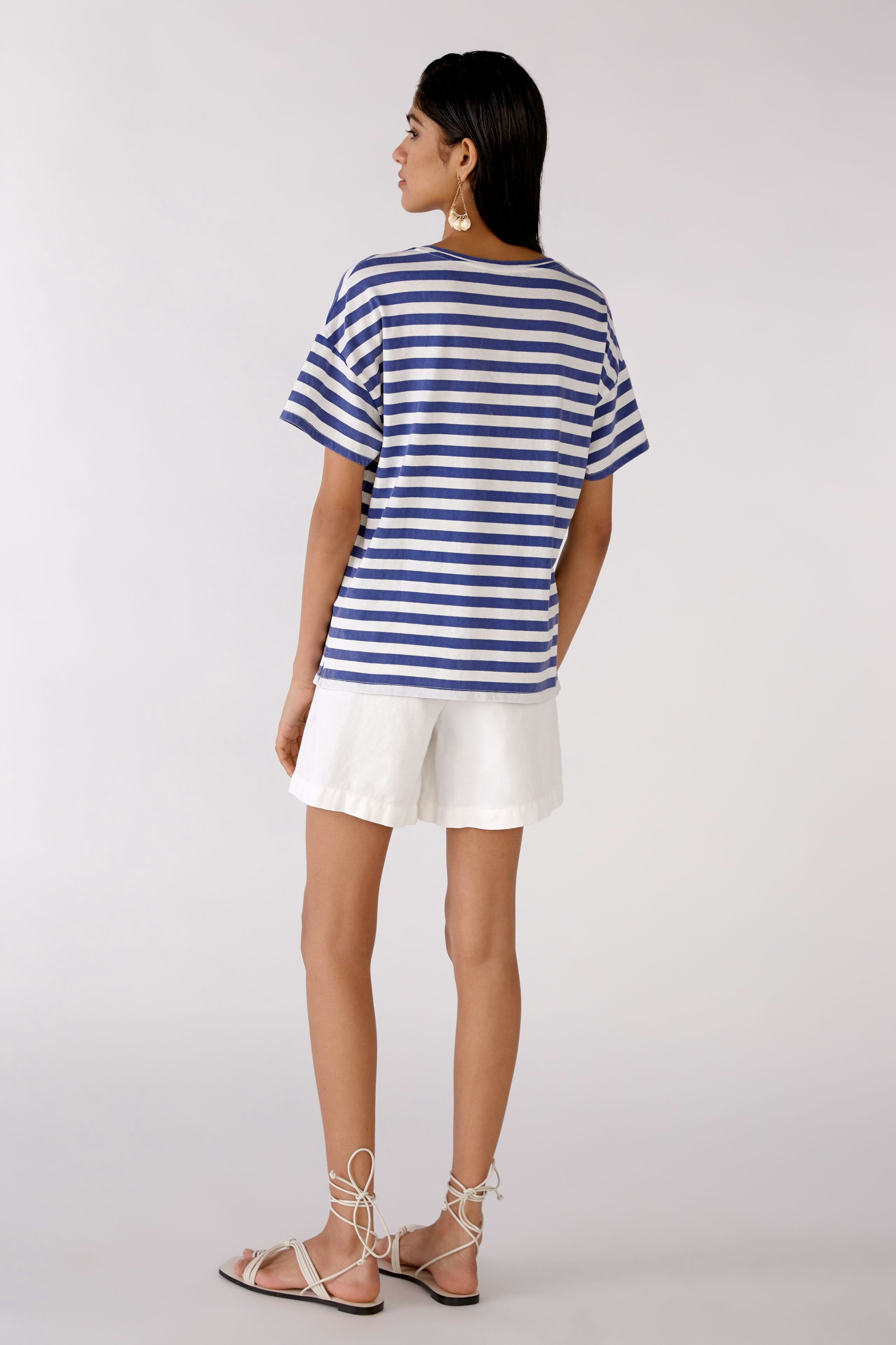 Bild 4 von T-Shirt - white blue in white blue | Oui
