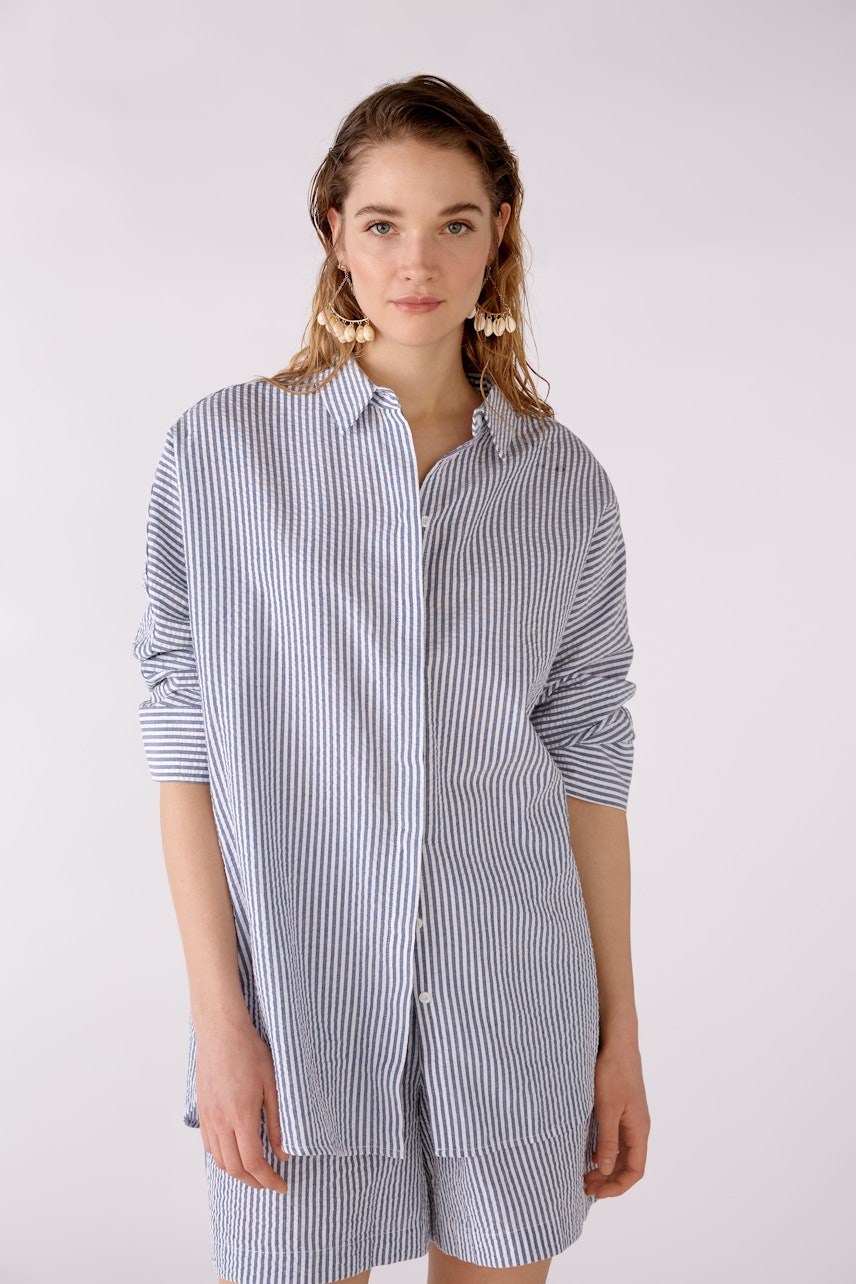 Bild 3 von Blouse - white blue in white blue | Oui