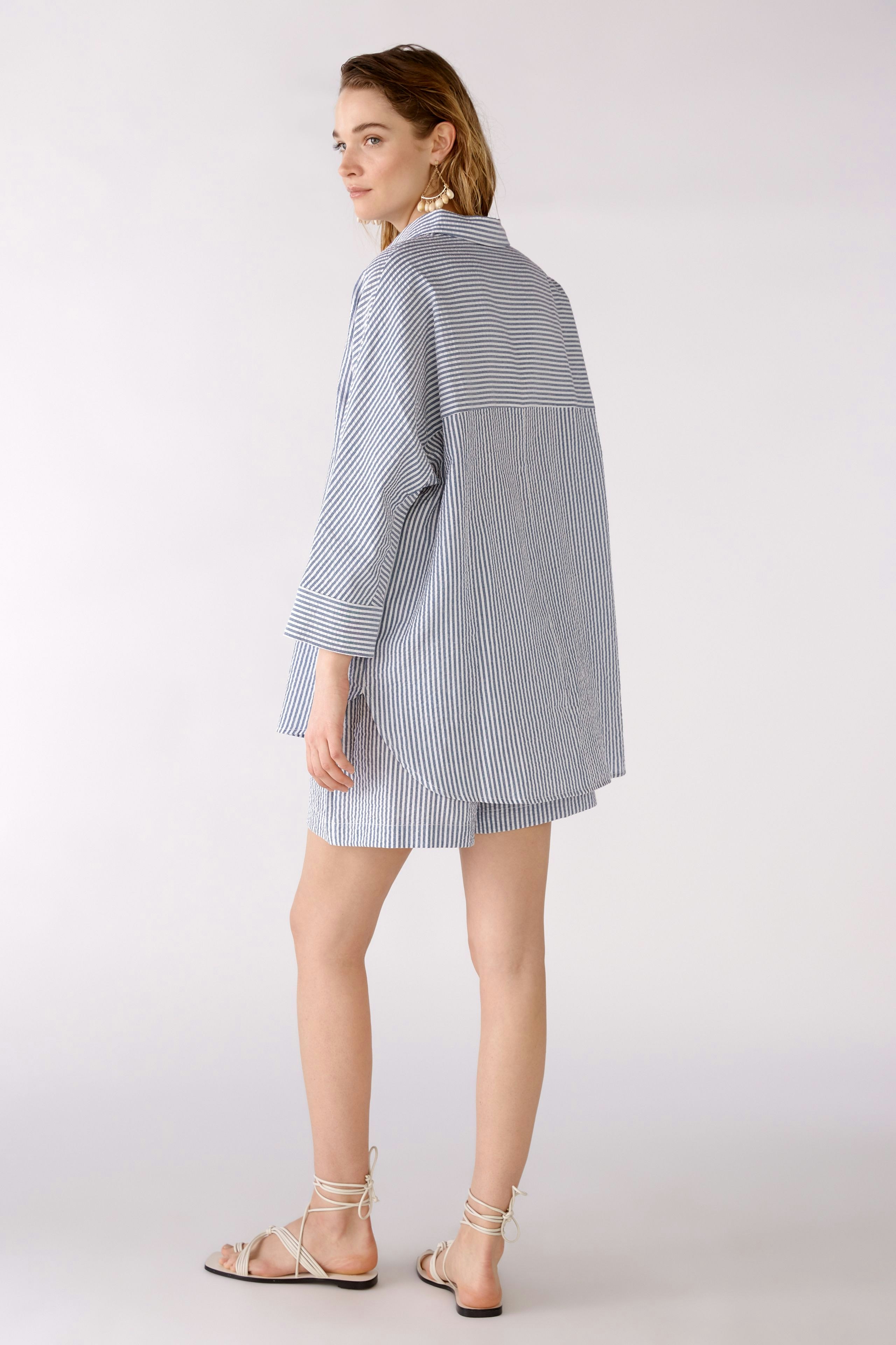 Bild 4 von Bluse - white blue in white blue | Oui