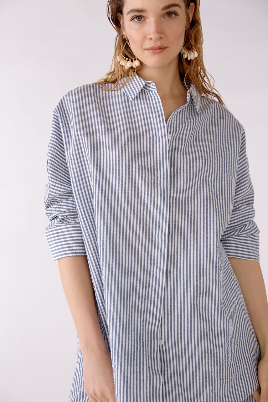 Bild 5 von Blouse - white blue in white blue | Oui