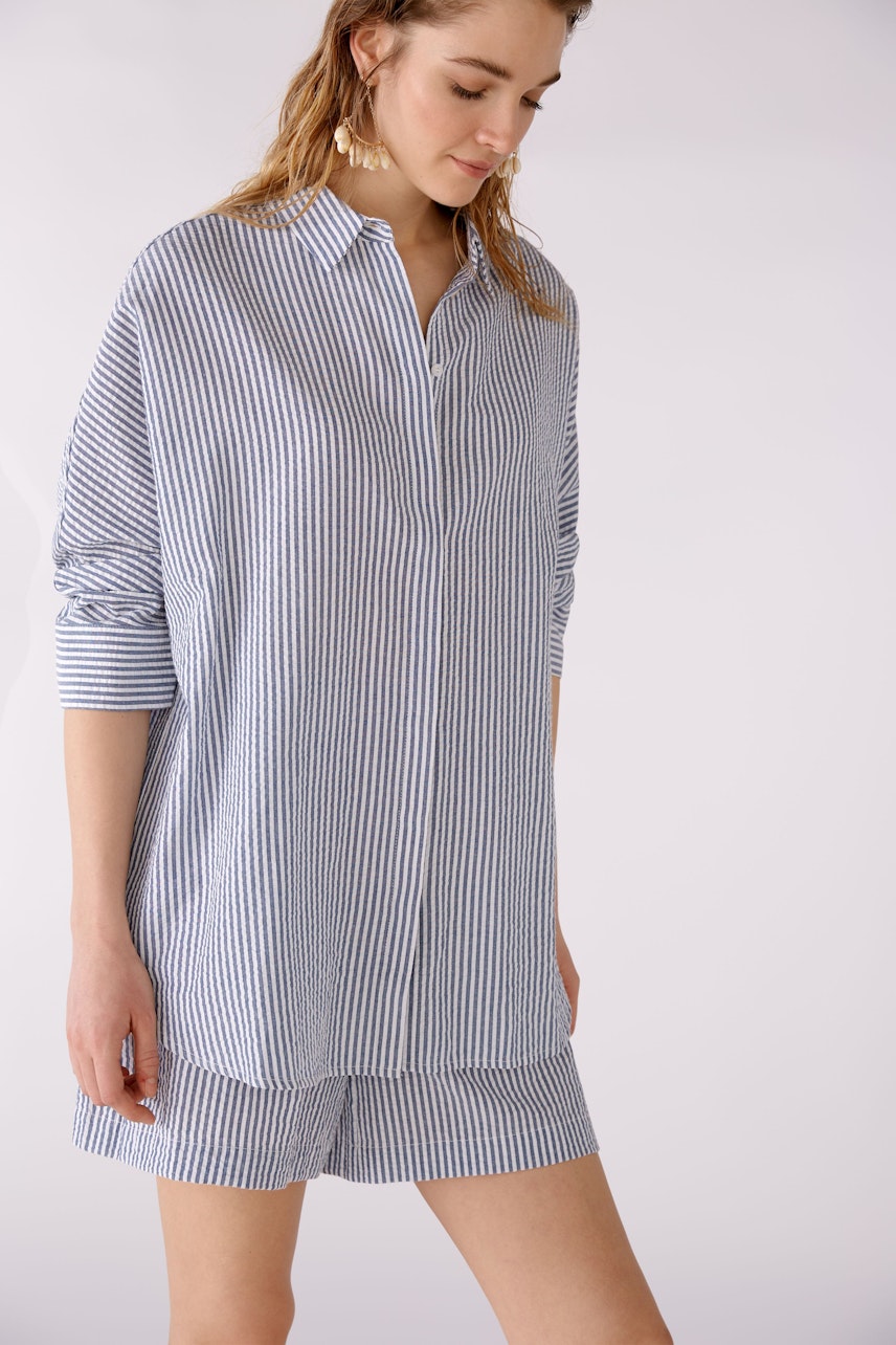 Bild 6 von Blouse - white blue in white blue | Oui