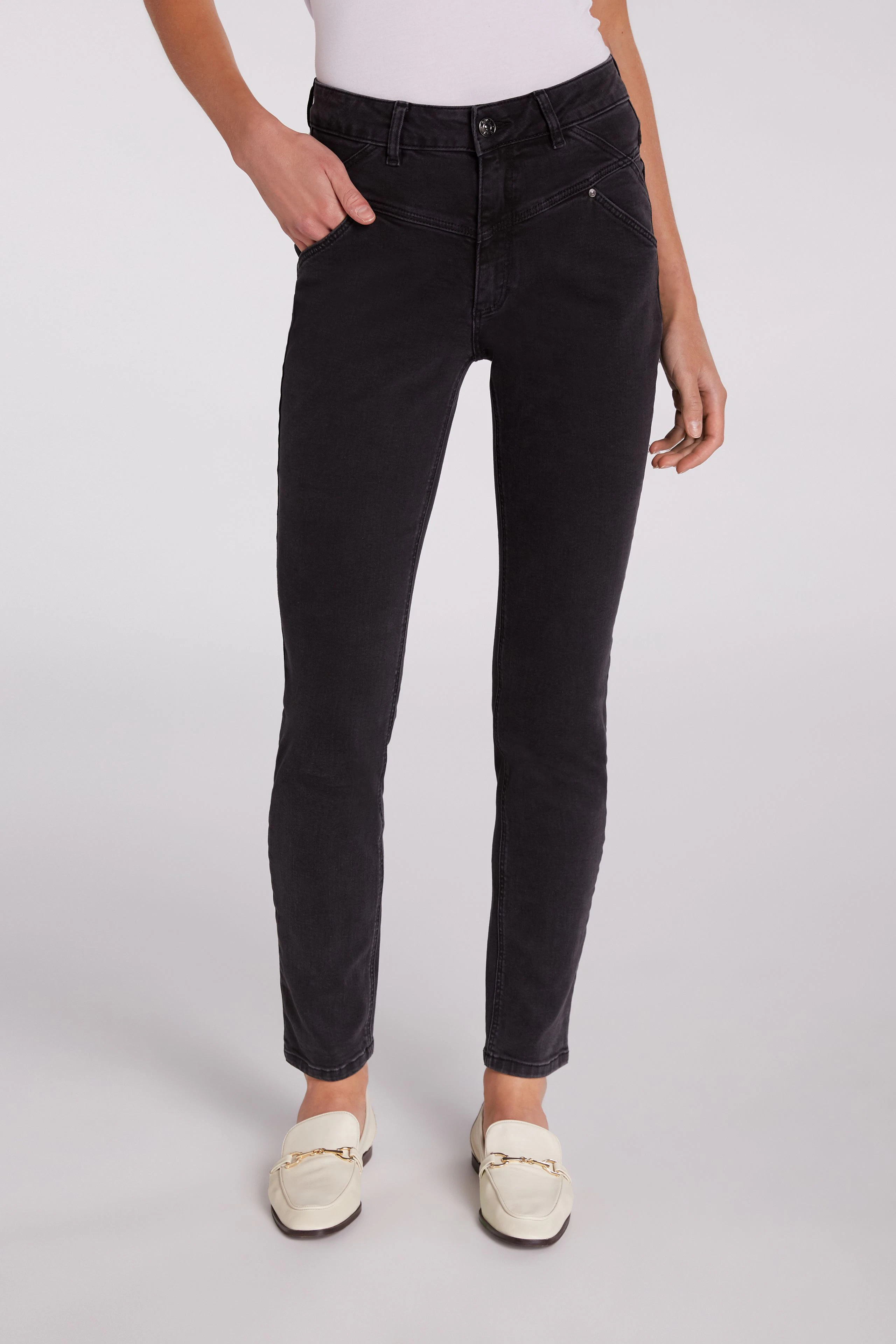 Image 2 of Denim - darkgrey denim in darkgrey denim | Oui