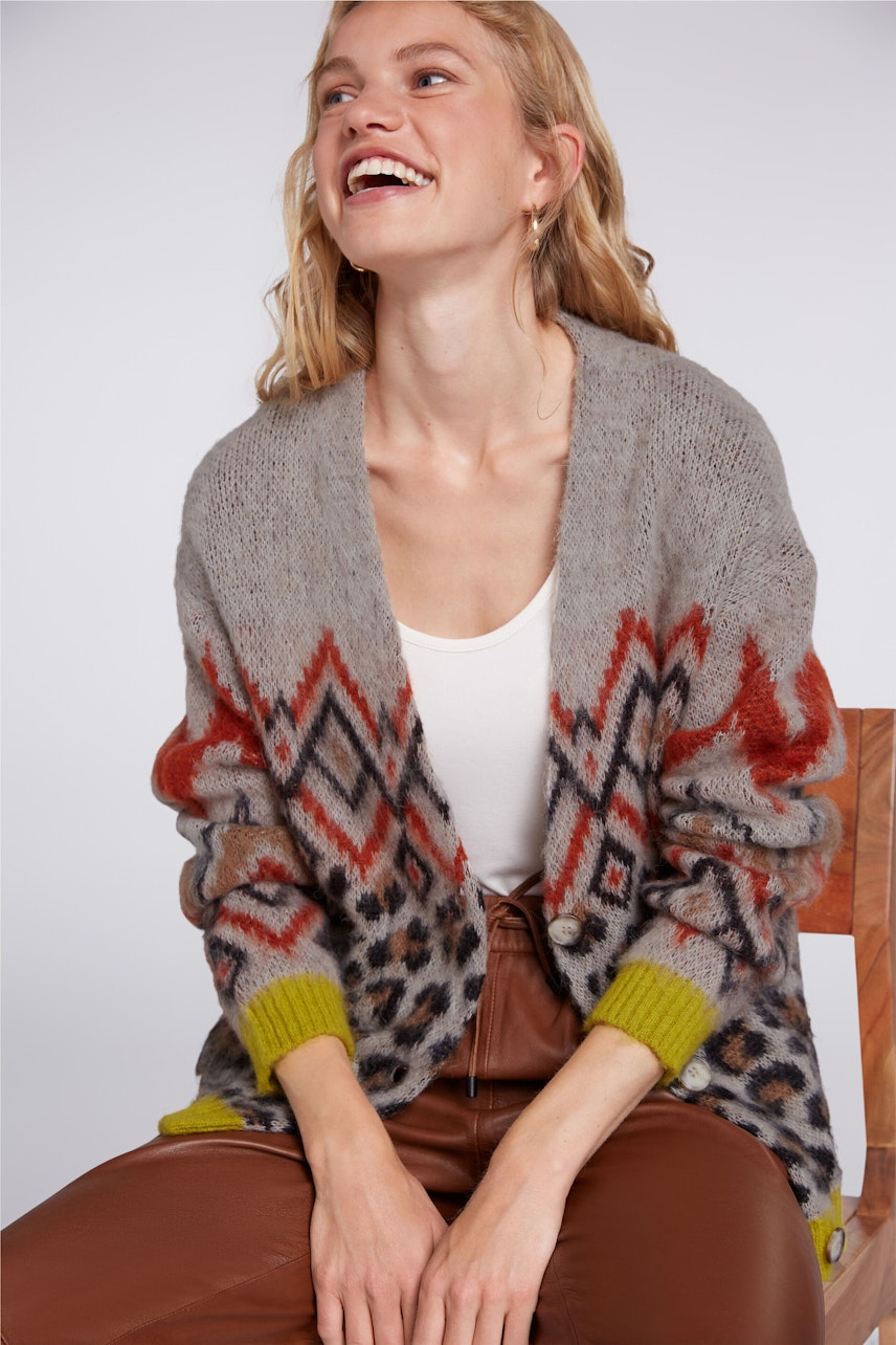 Bild 6 von Strickjacke - light stone camel in light stone camel | Oui