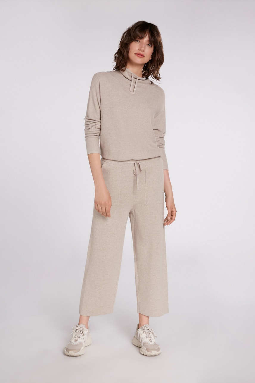 Bild 1 von Knitted tulotte - light stone in light stone | Oui