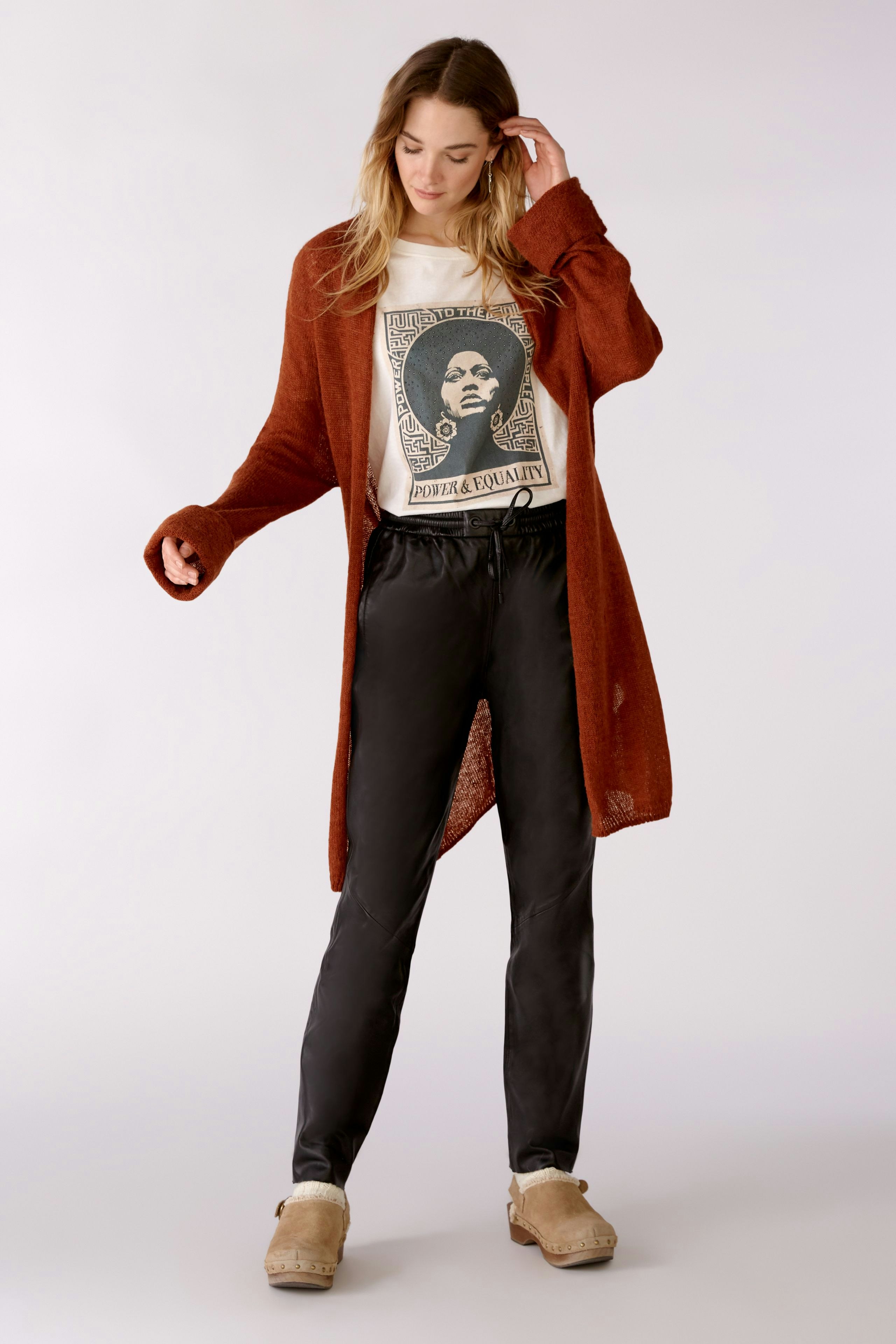 Bild 2 von Lederhose - black in black | Oui