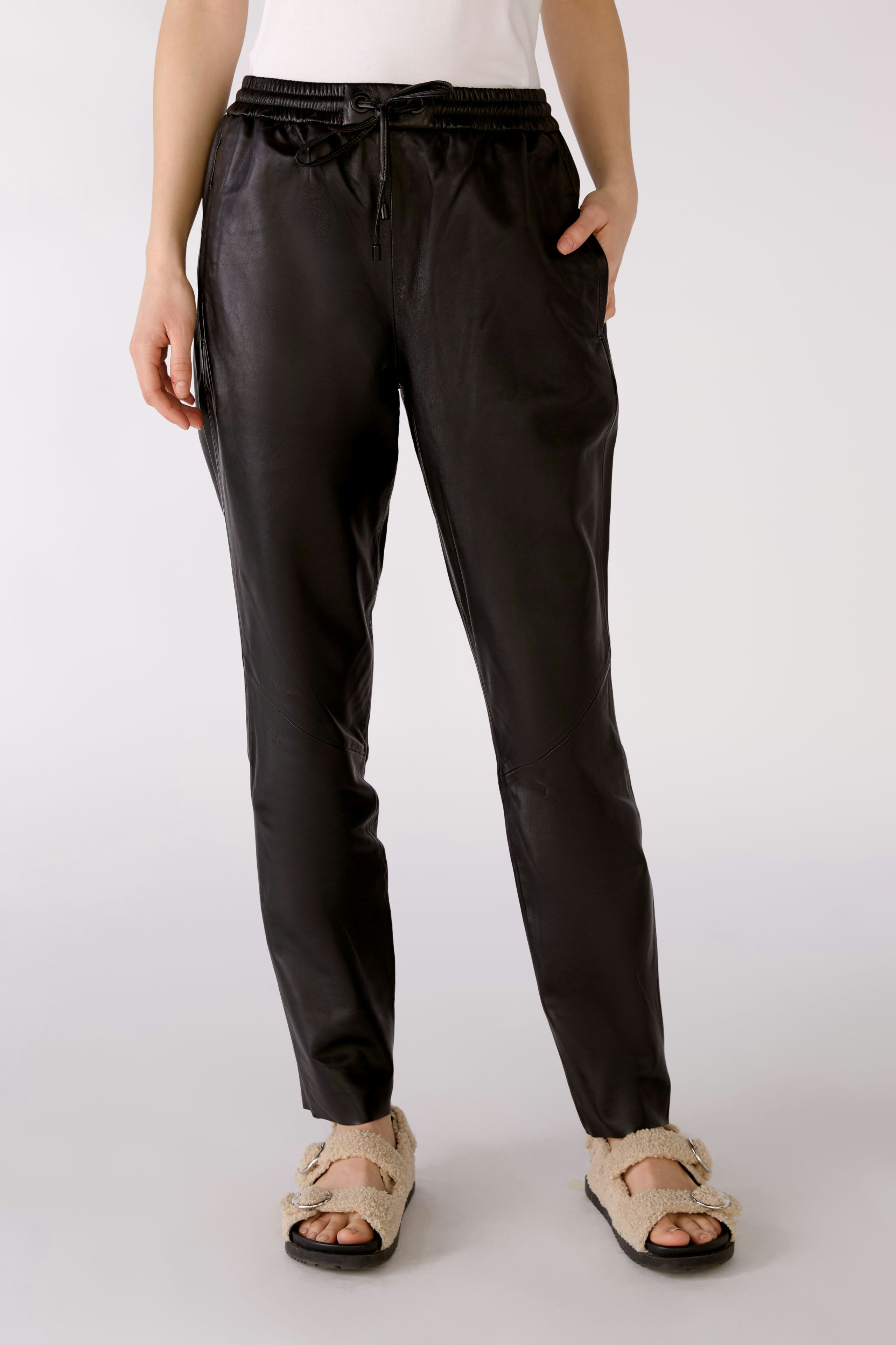 Bild 3 von Lederhose - black in black | Oui
