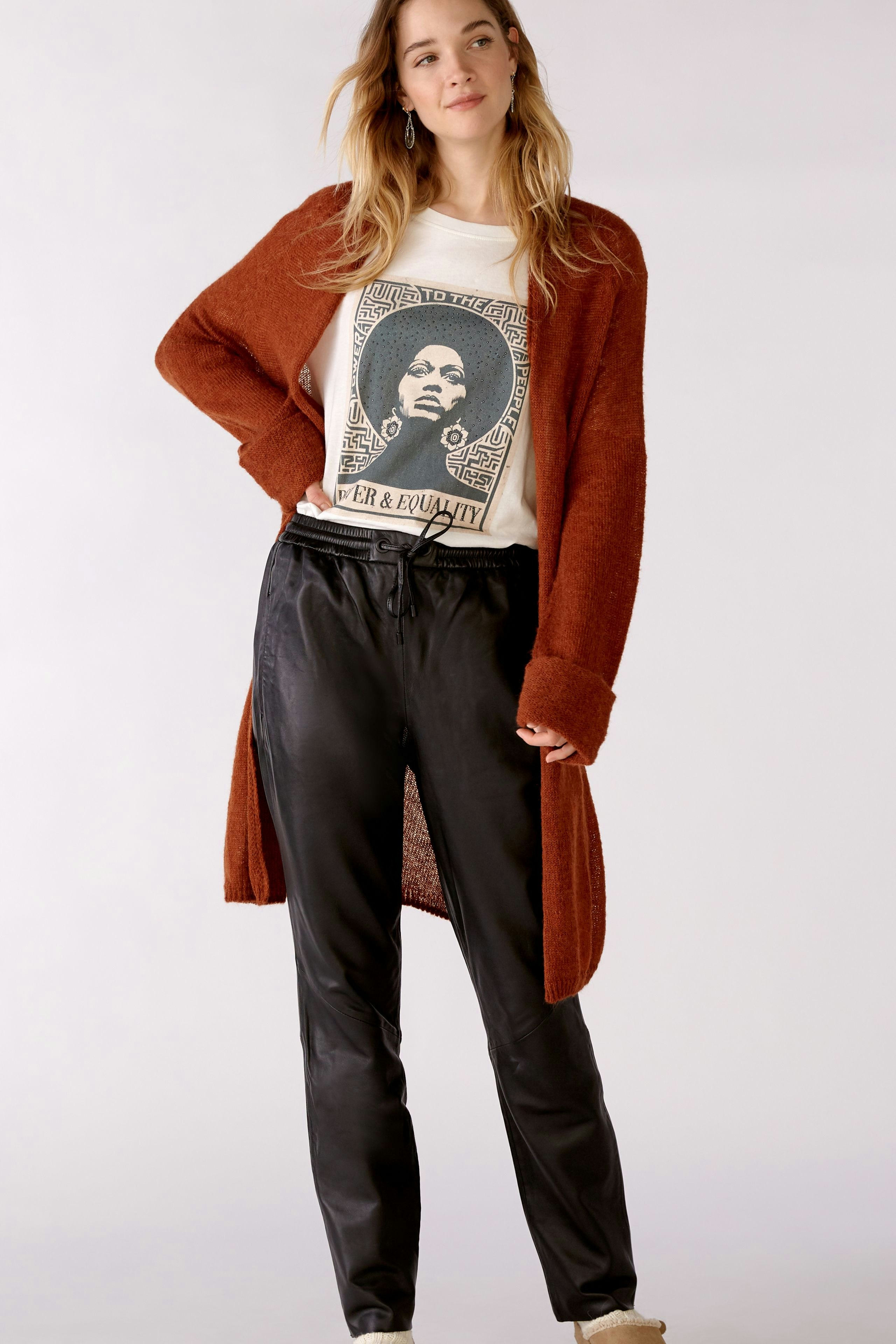 Bild 6 von Lederhose - black in black | Oui