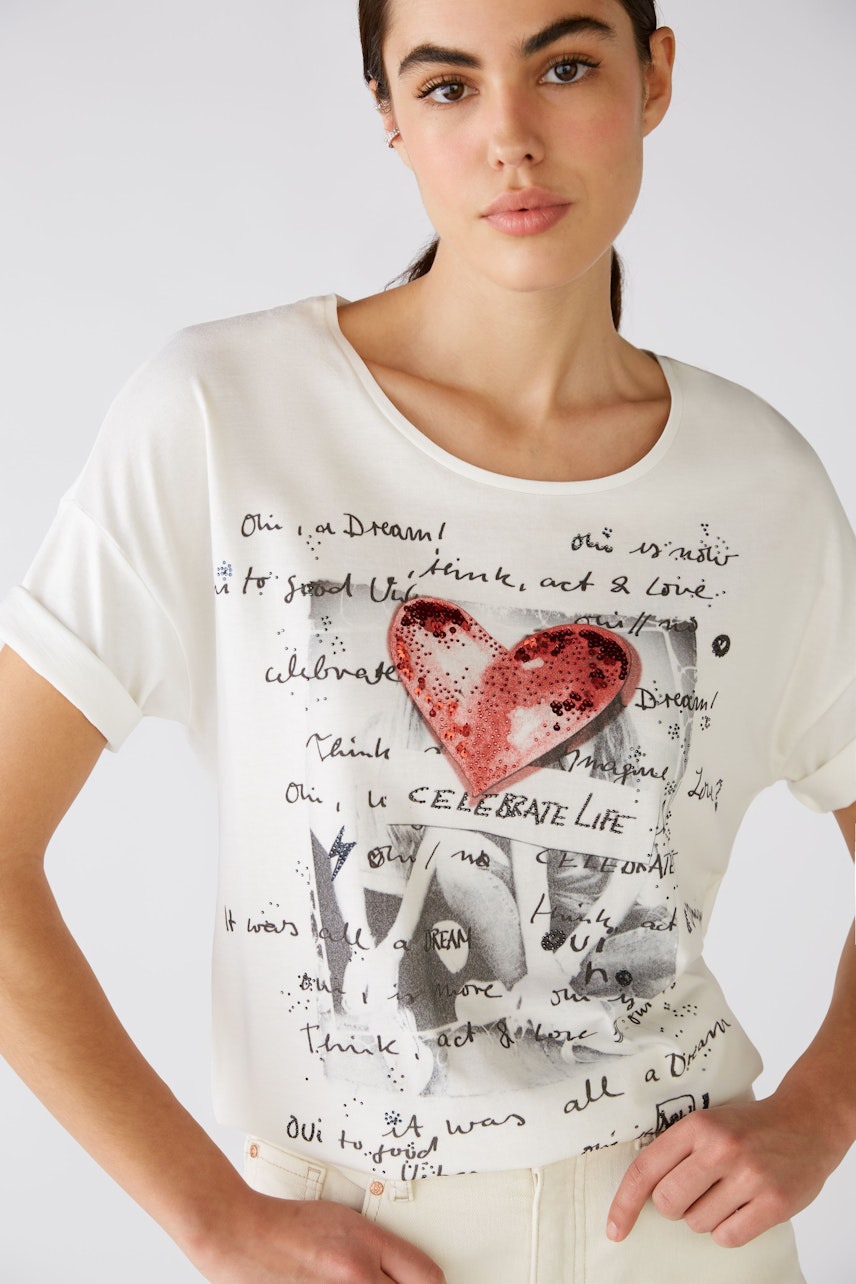 Bild 5 von T-shirt - cloud dancer in cloud dancer | Oui