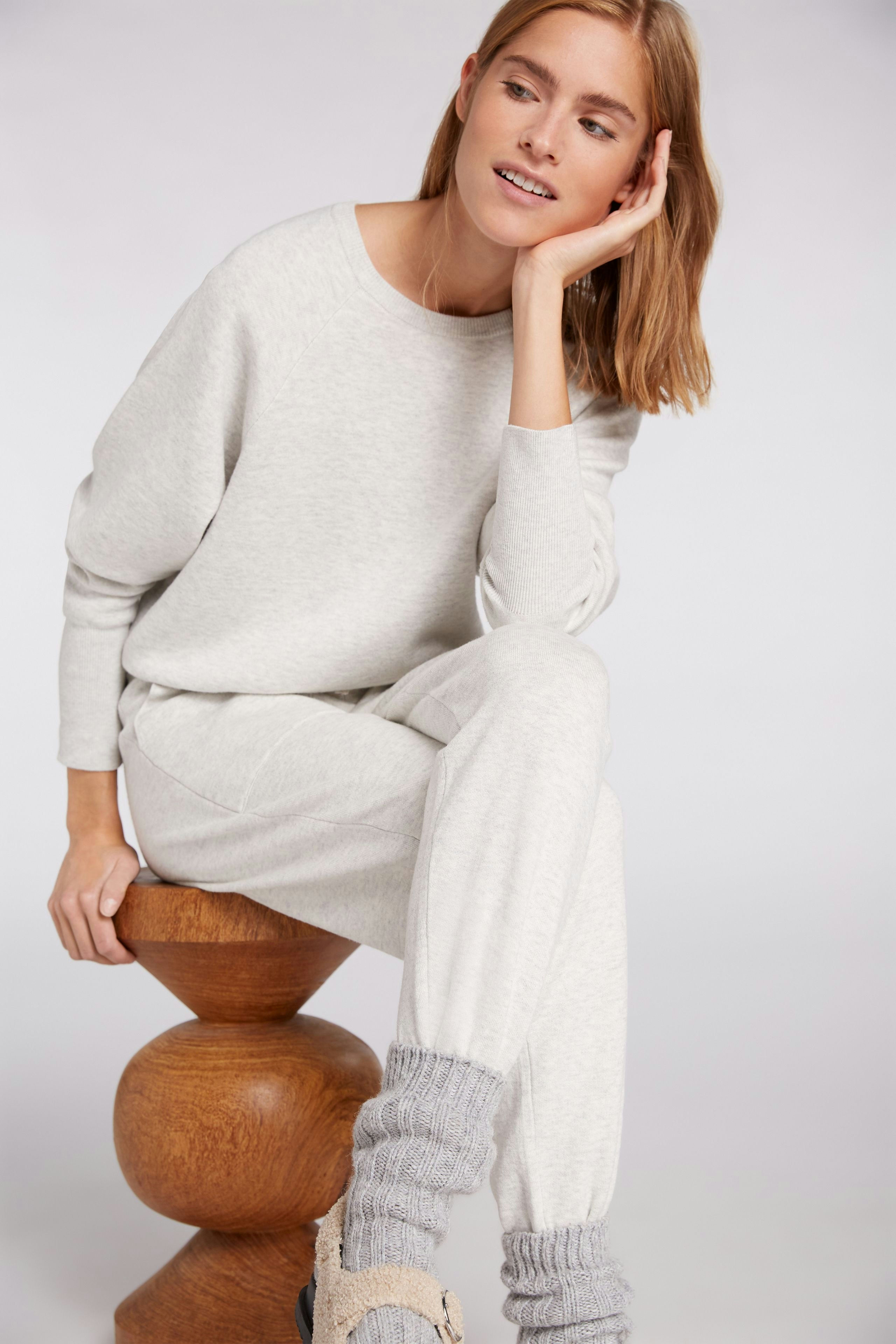 Bild 5 von Sweatpants - light grey white in light grey white | Oui