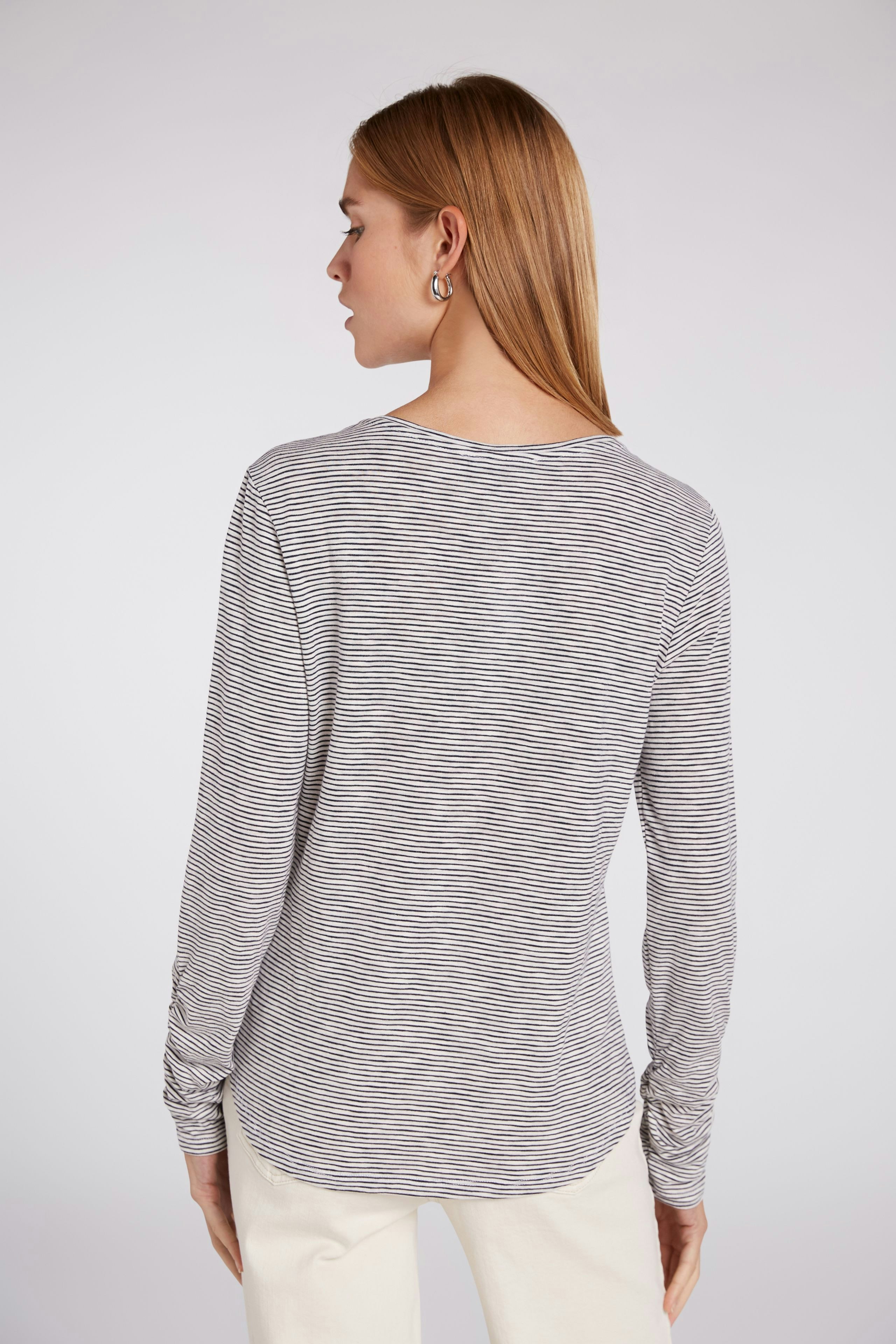 Bild 3 von Langarmshirt - white blue in white blue | Oui