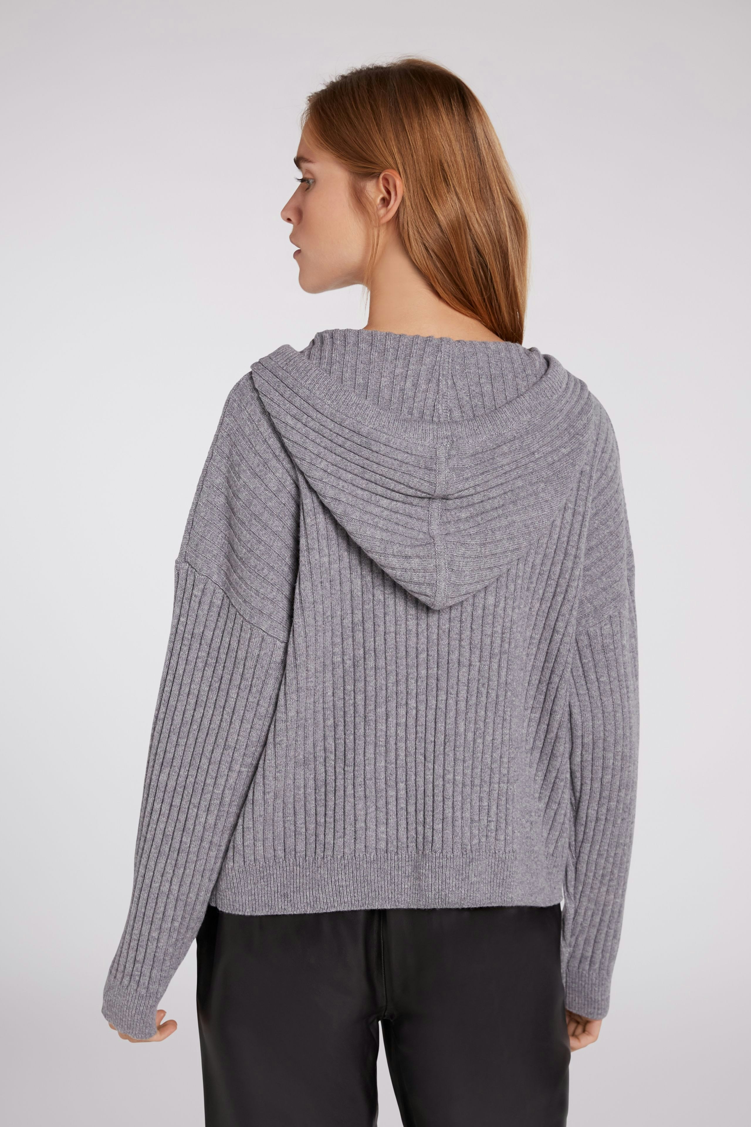 Bild 3 von Pullover - grey melange in grey melange | Oui