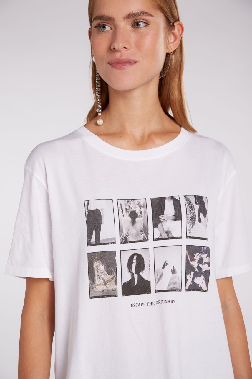 Bild 4 von T-shirt - bright white in bright white | Oui