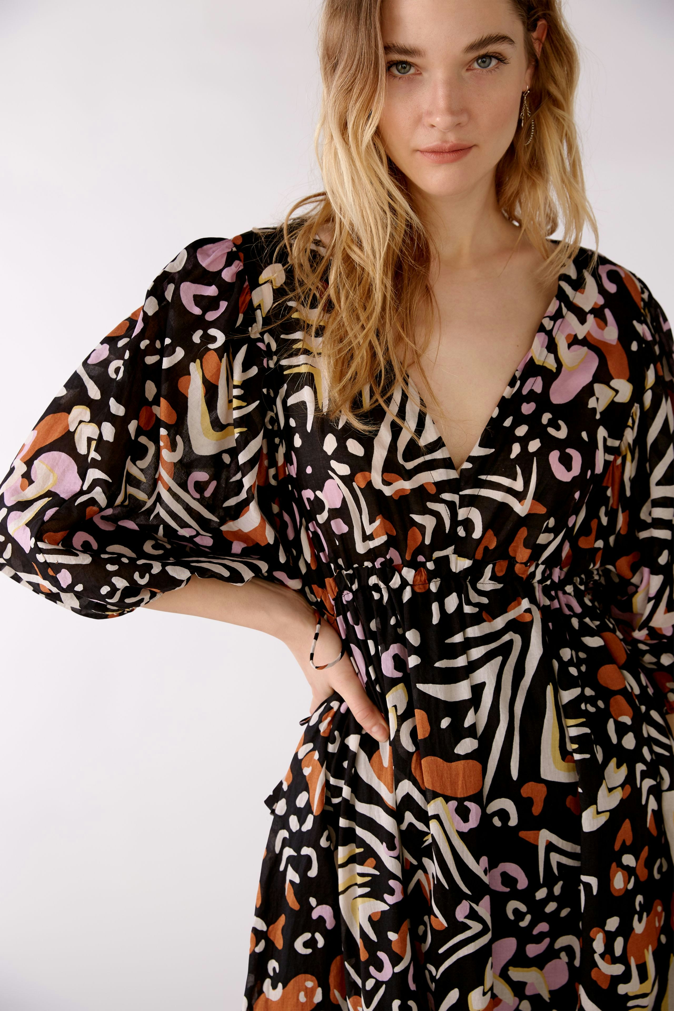 Bild 5 von Maxi dress - black offwhite in black offwhite | Oui