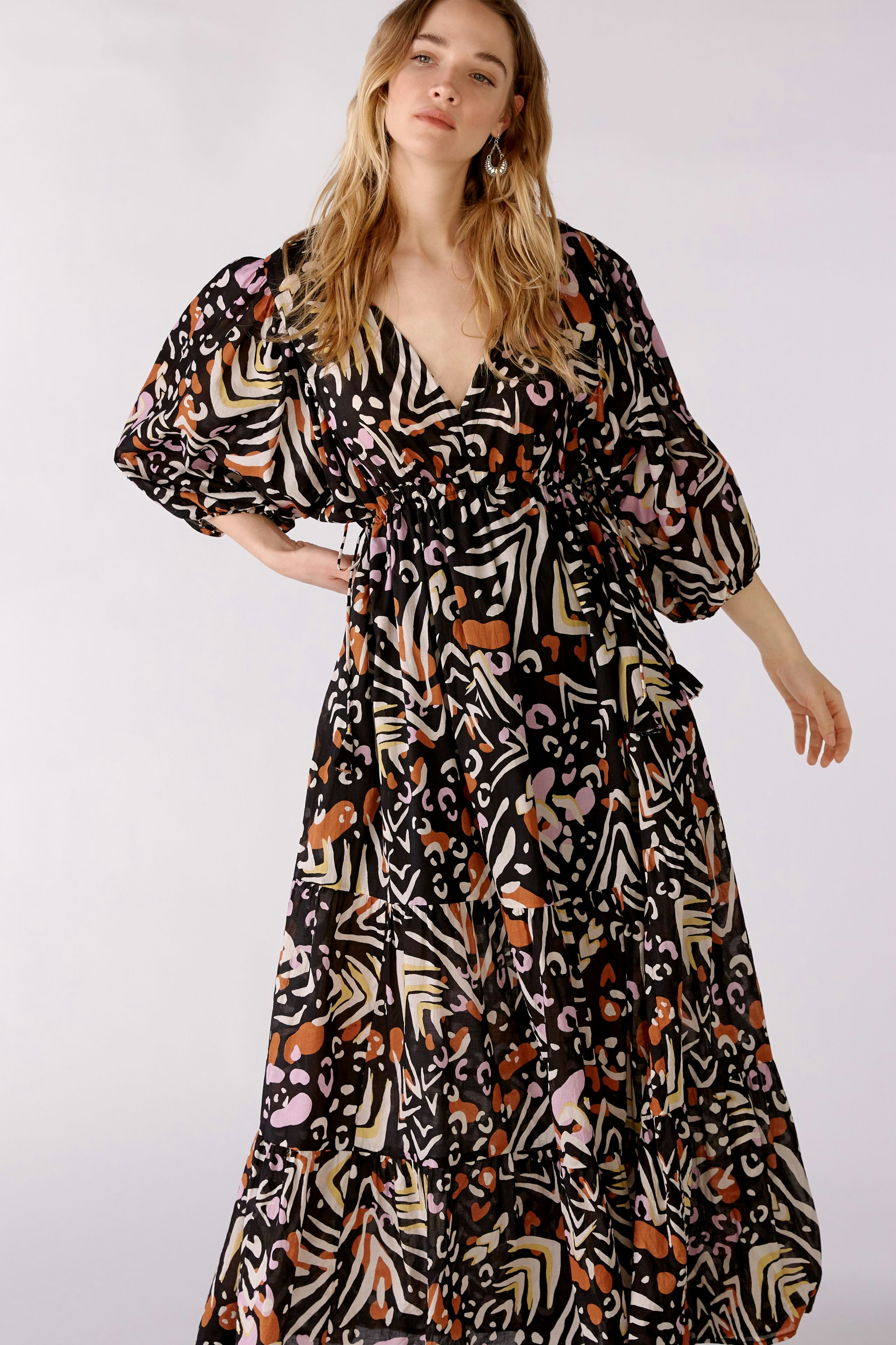 Bild 6 von Maxi dress - black offwhite in black offwhite | Oui