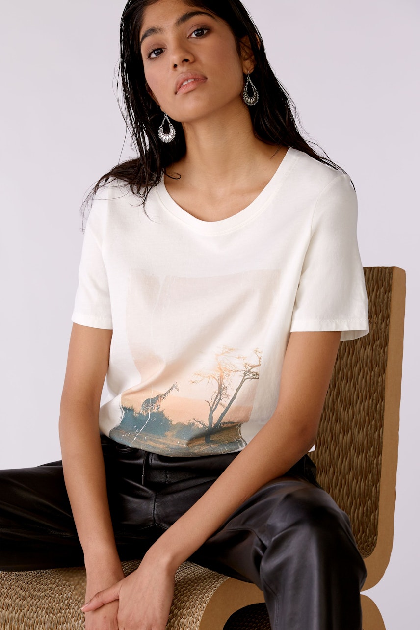 Bild 1 von T-shirt - cloud dancer in cloud dancer | Oui