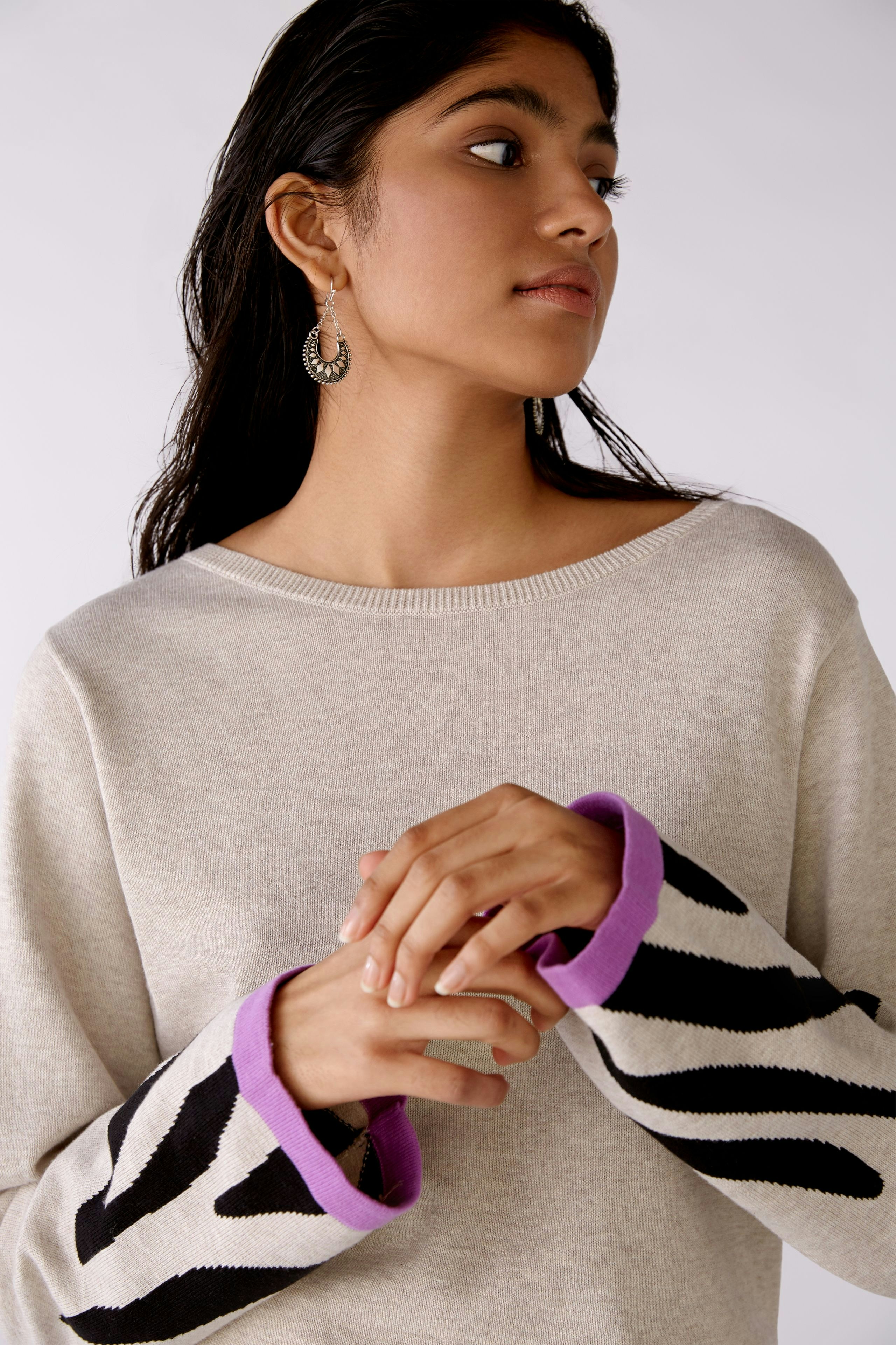 Bild 5 von Pullover - light stone violet in light stone violet | Oui