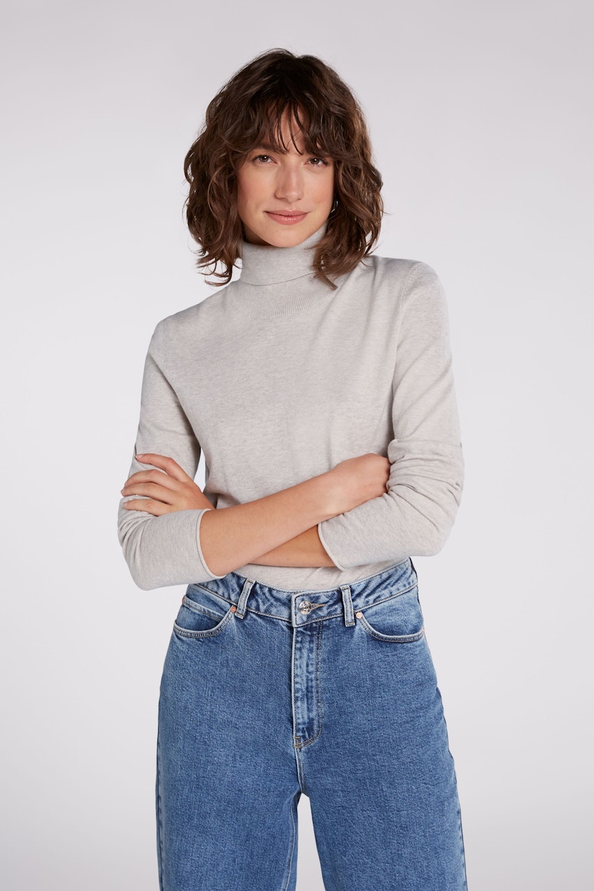Bild 3 von Pullover - stone melange in stone melange | Oui