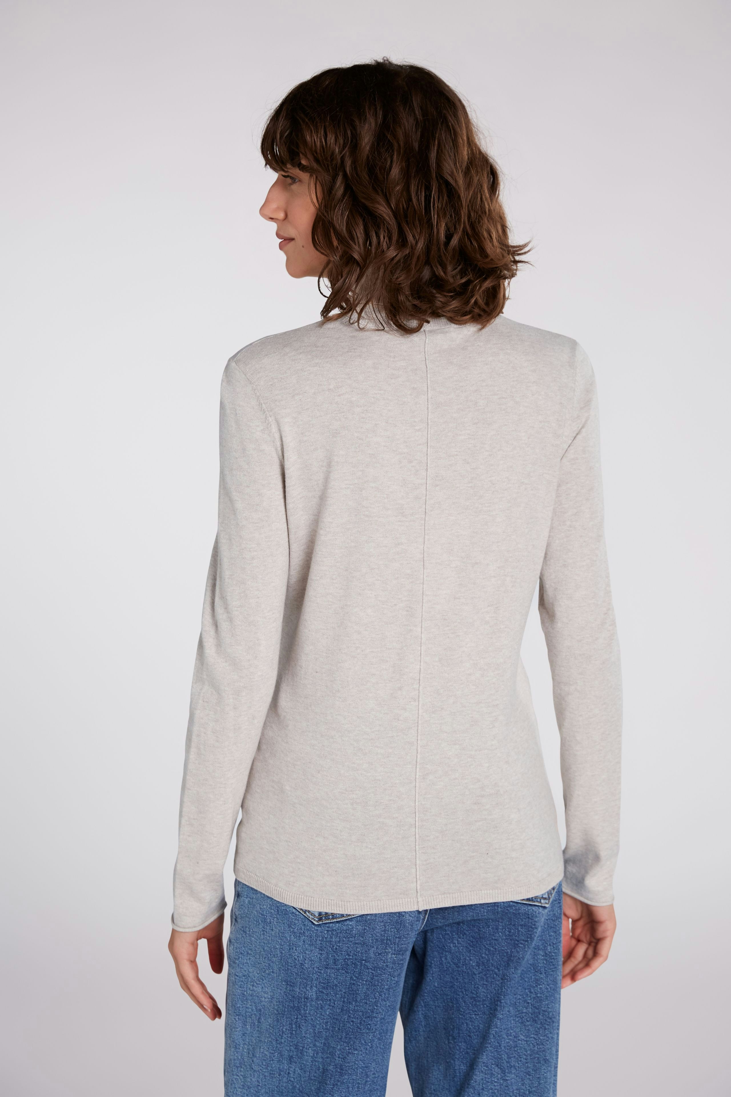 Bild 4 von Pullover - stone melange in stone melange | Oui