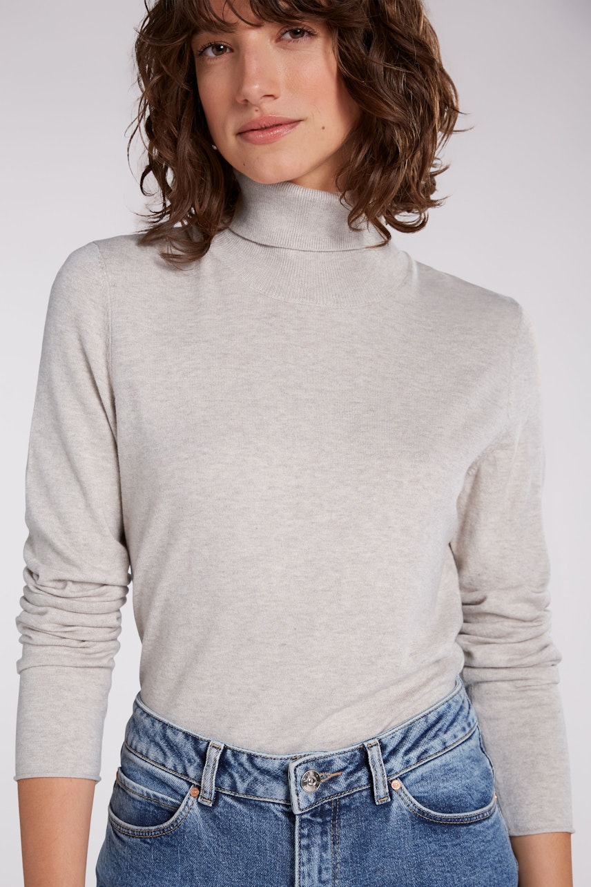Bild 5 von Pullover - stone melange in stone melange | Oui