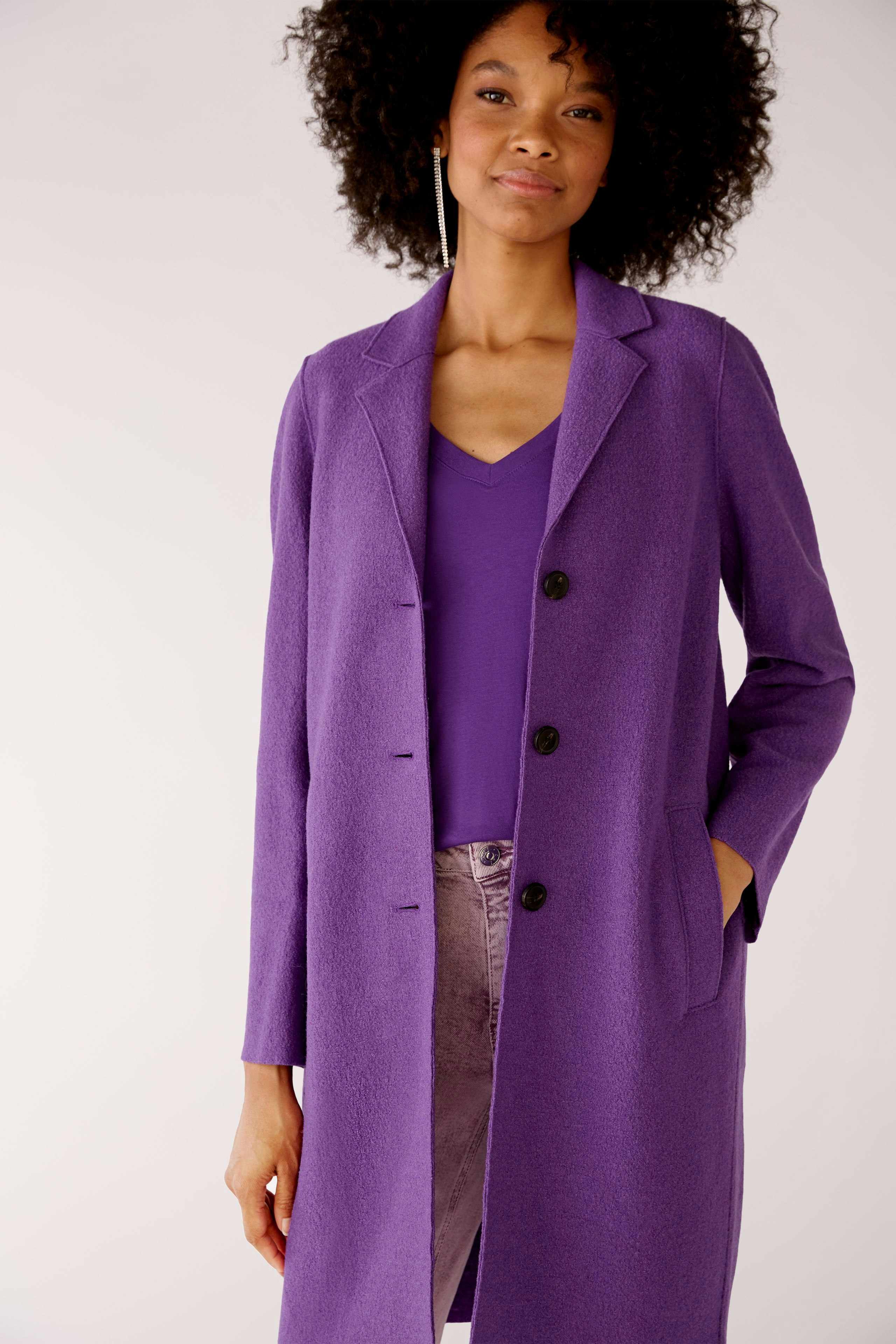 Bild 4 von MAYSON Mantel - tillandsia purp in tillandsia purp | Oui