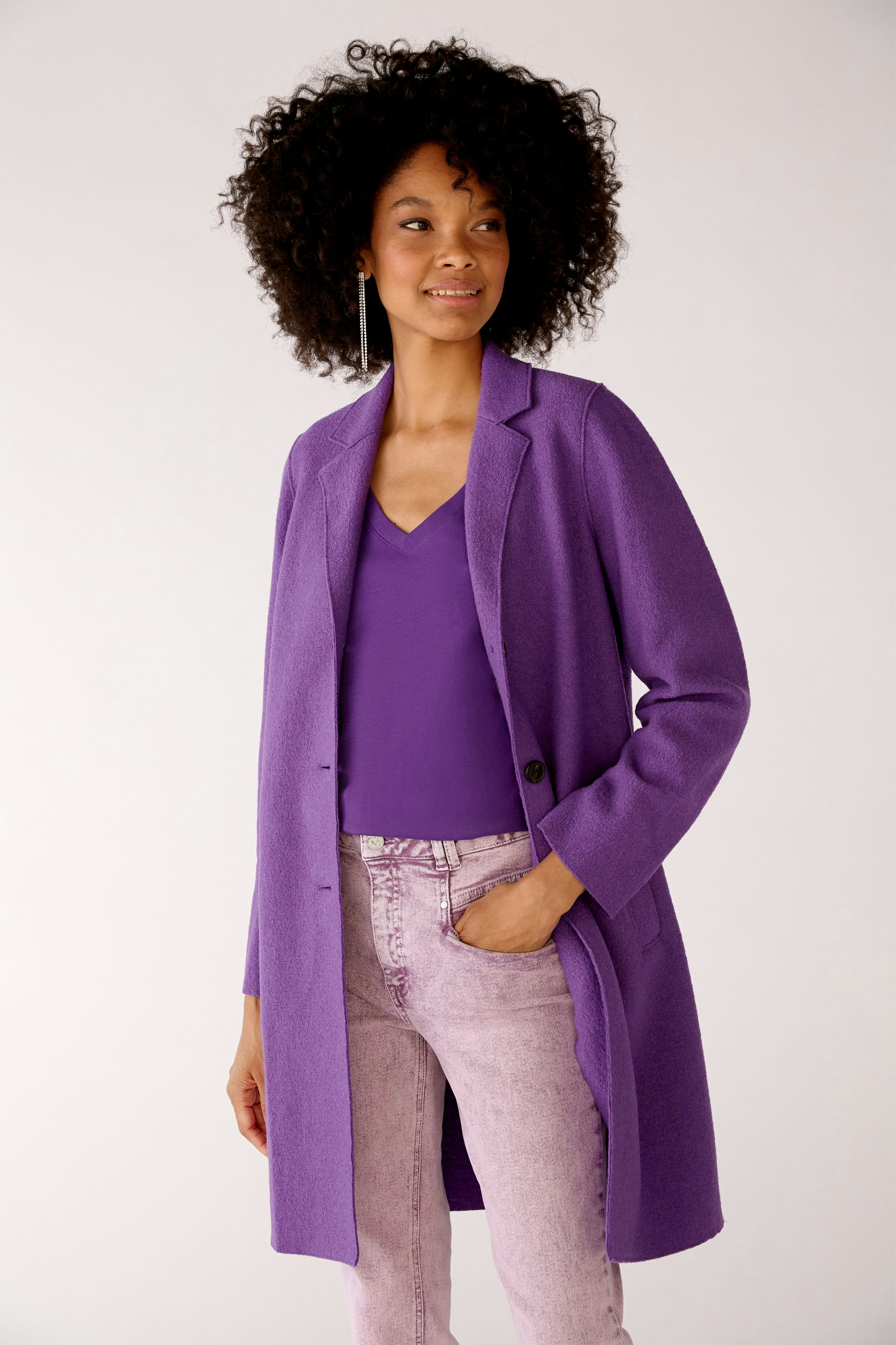 Bild 1 von MAYSON Mantel - tillandsia purp in tillandsia purp | Oui