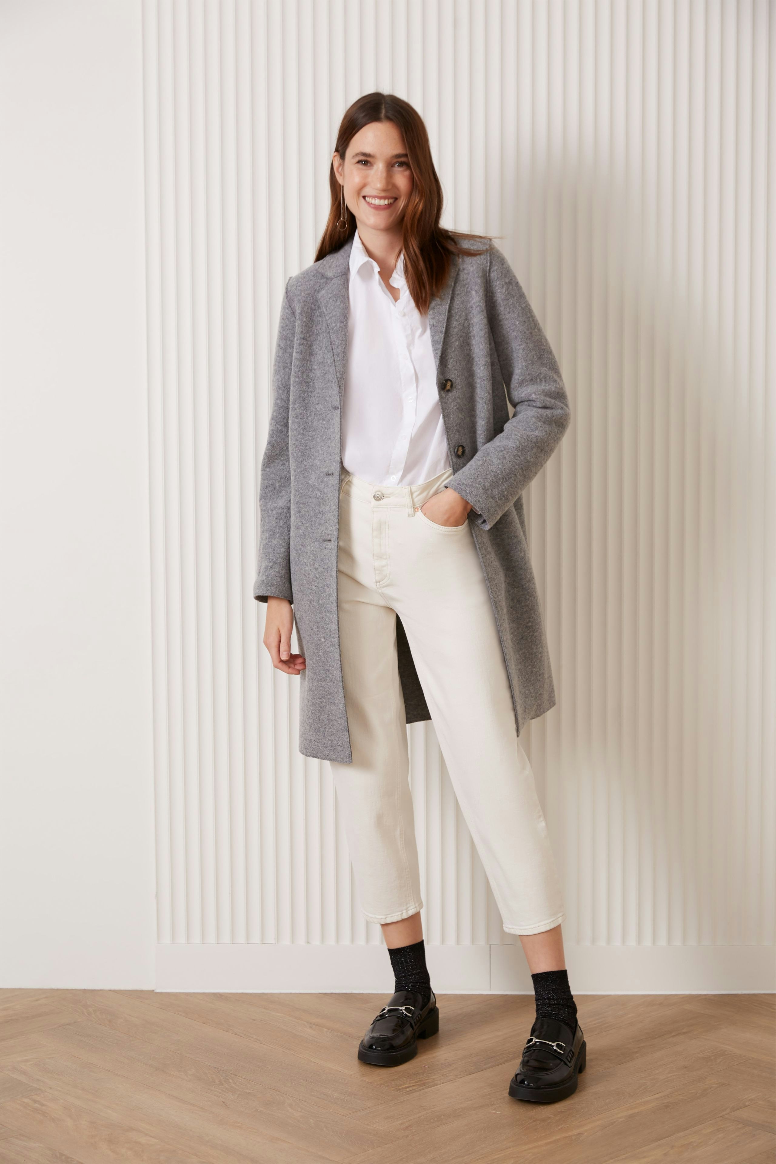 Bild 1 von MAYSON Coat - grey in grey | Oui