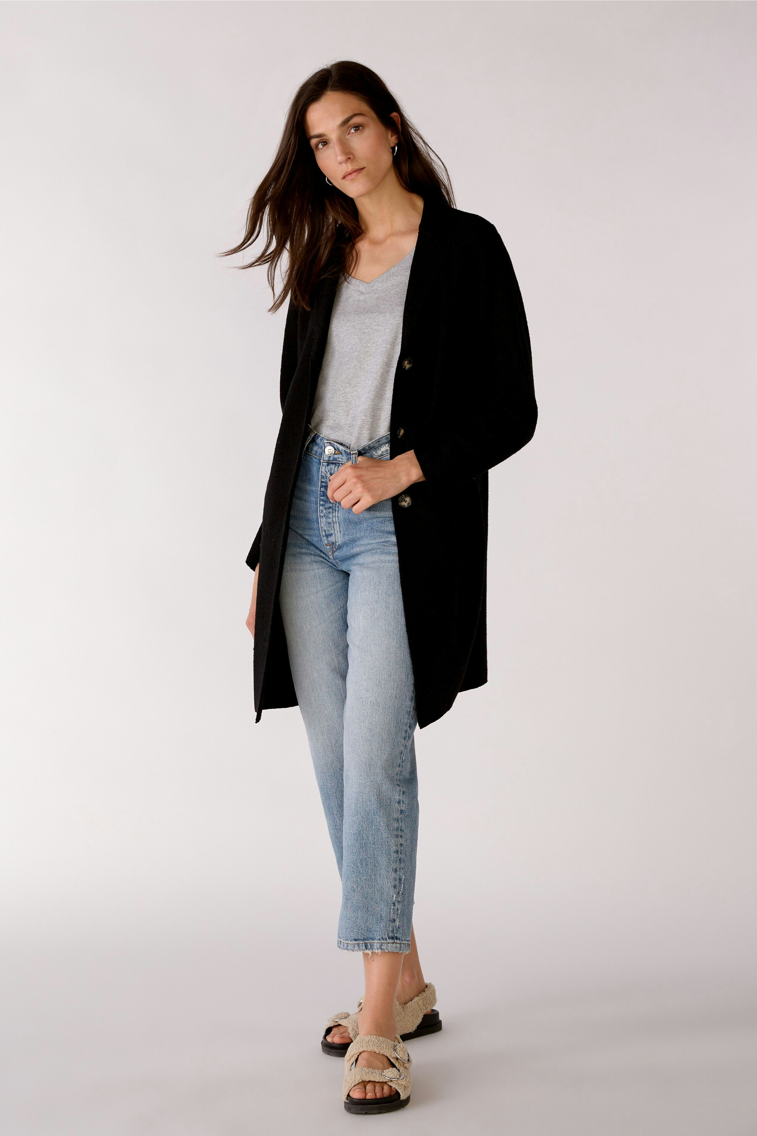 Bild 2 von MAYSON Coat - black in black | Oui