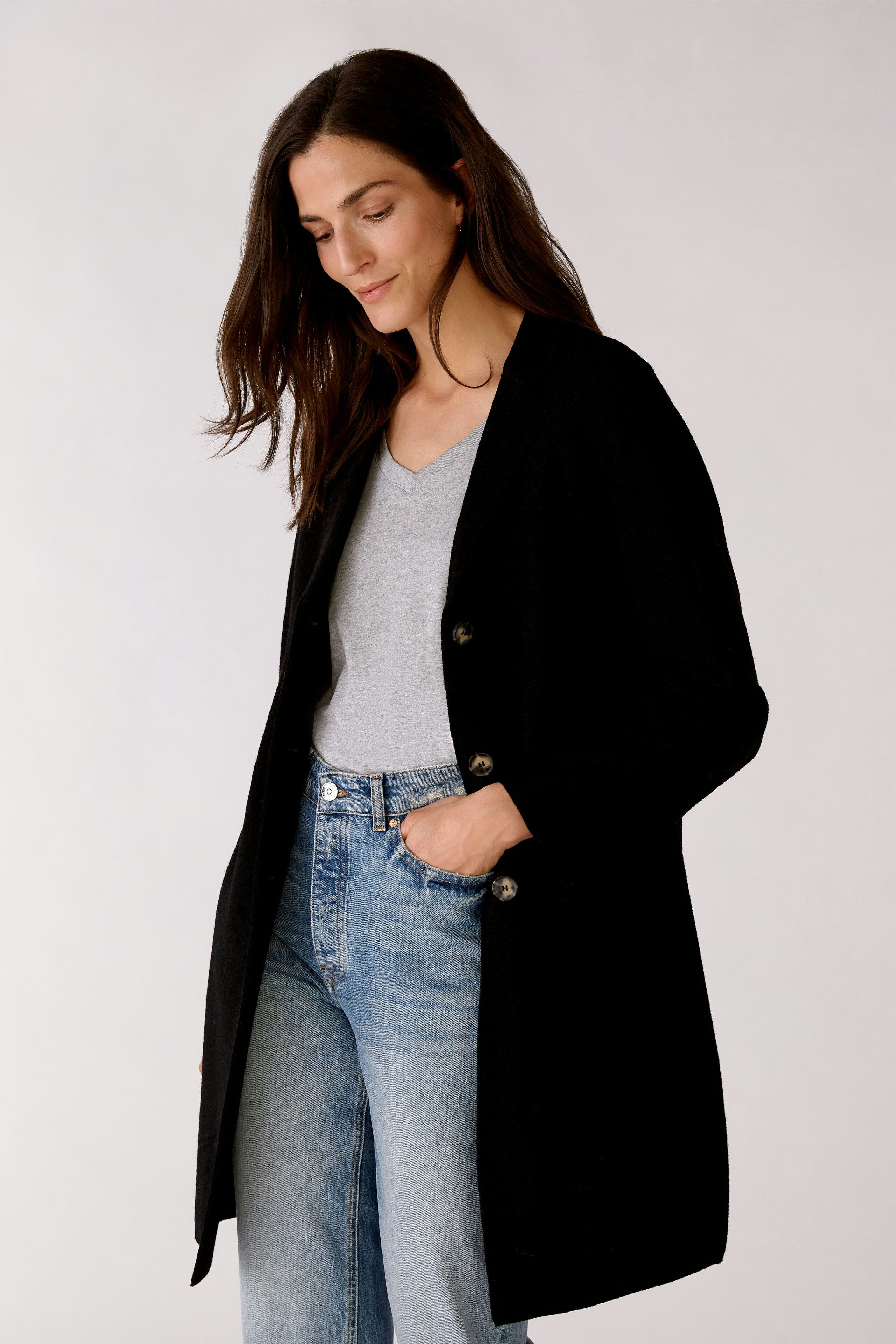 Bild 3 von MAYSON Coat - black in black | Oui