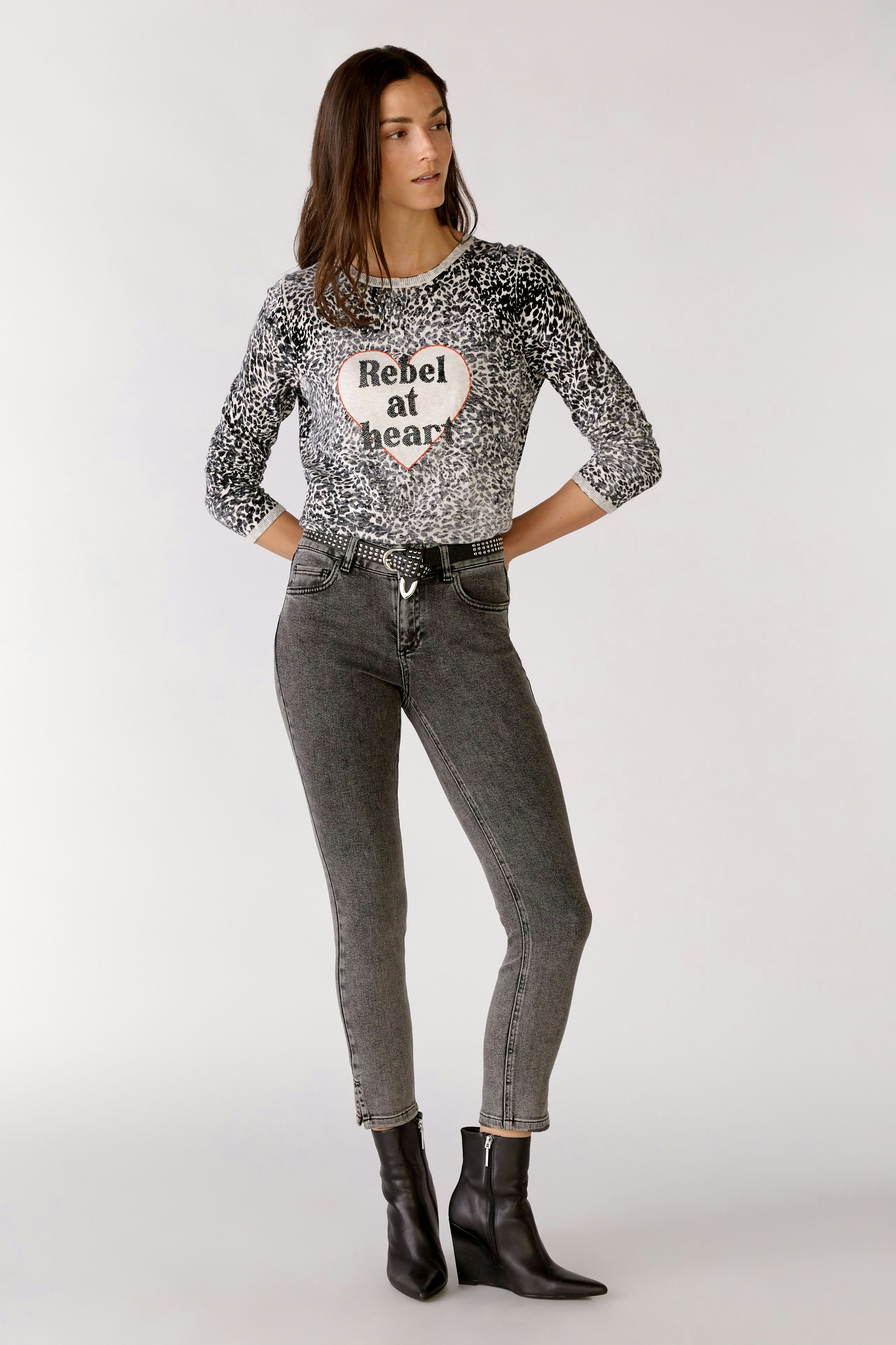 Bild 2 von pullover - white black in white black | Oui