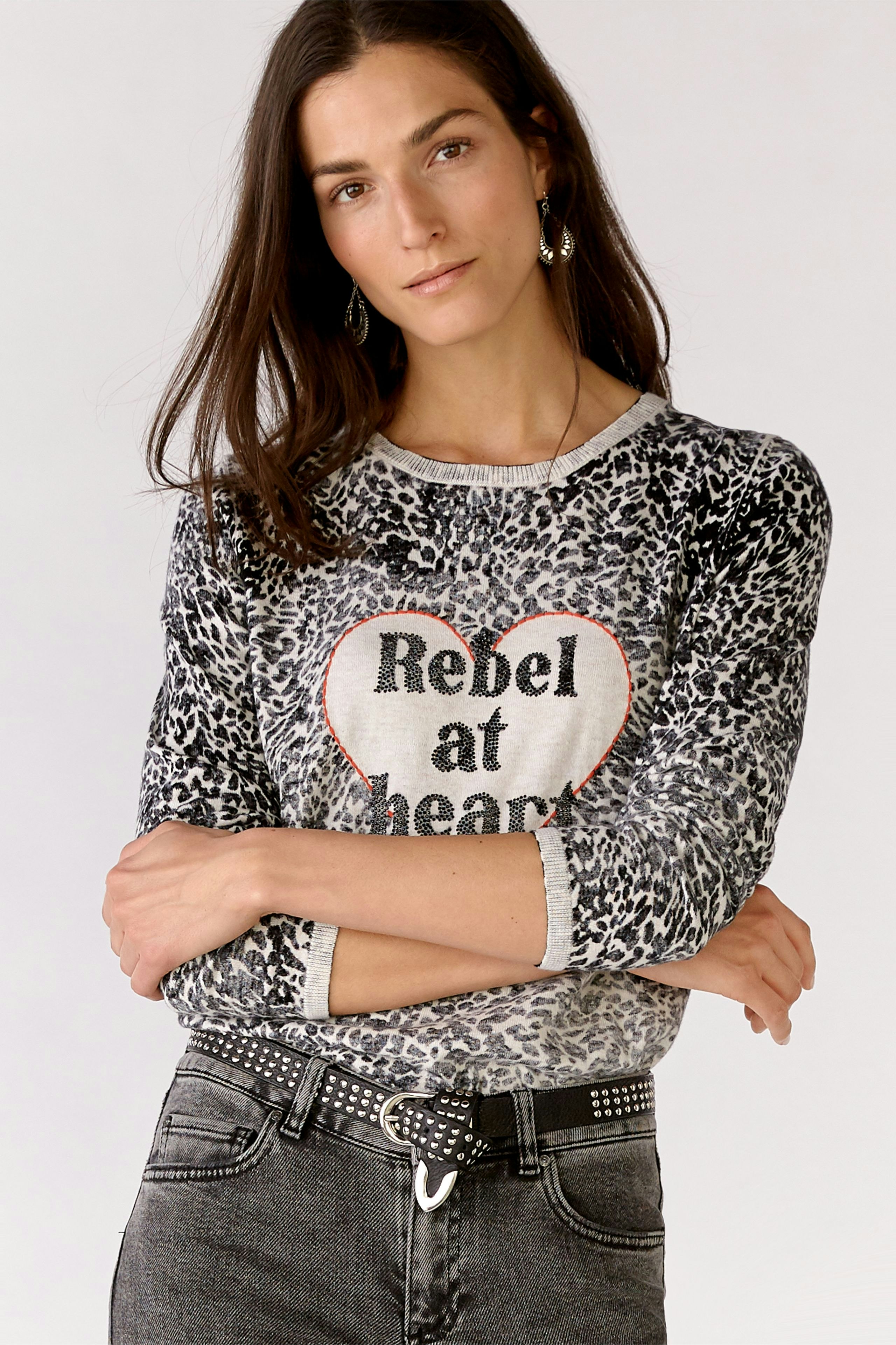 Bild 5 von pullover - white black in white black | Oui