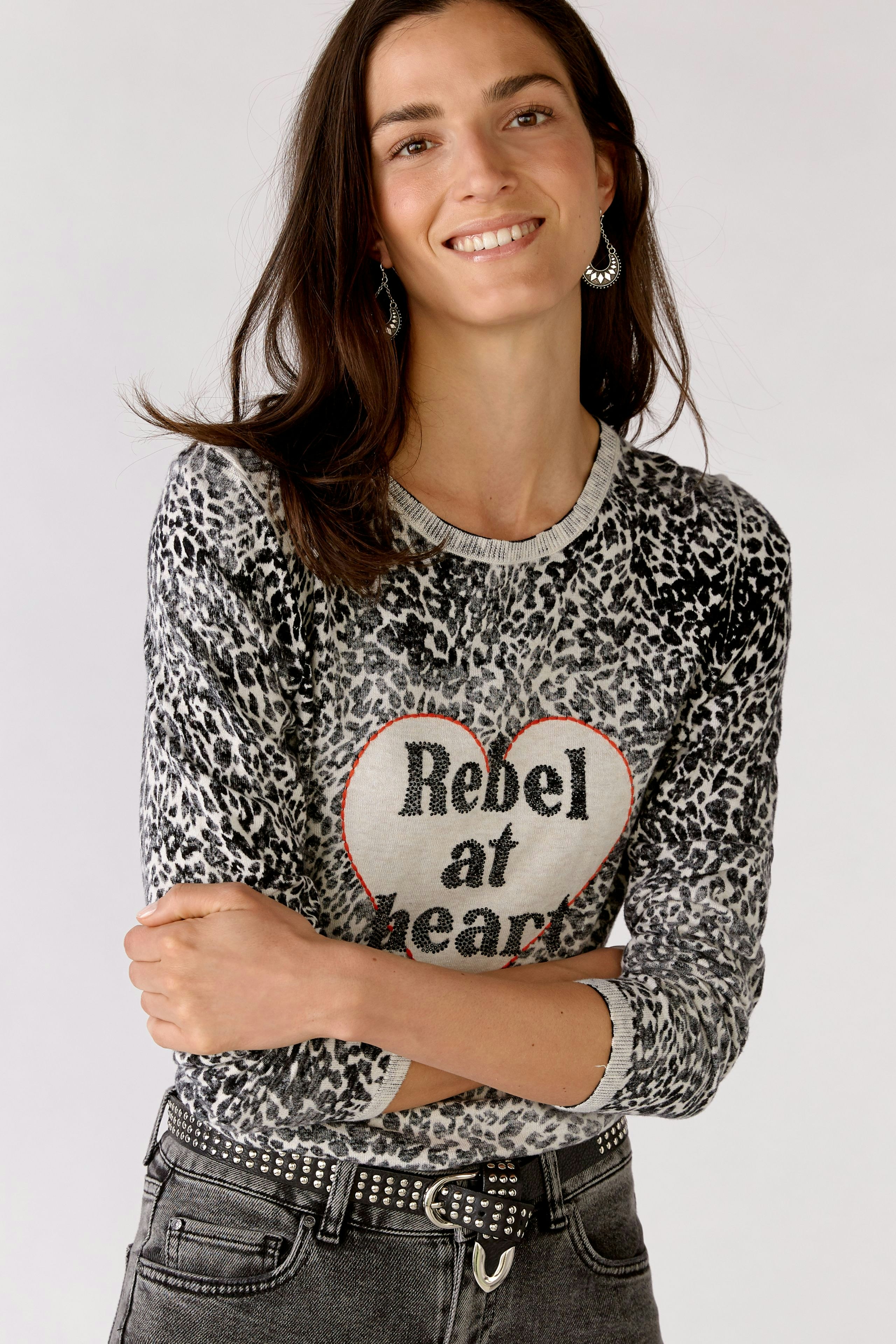 Bild 6 von pullover - white black in white black | Oui