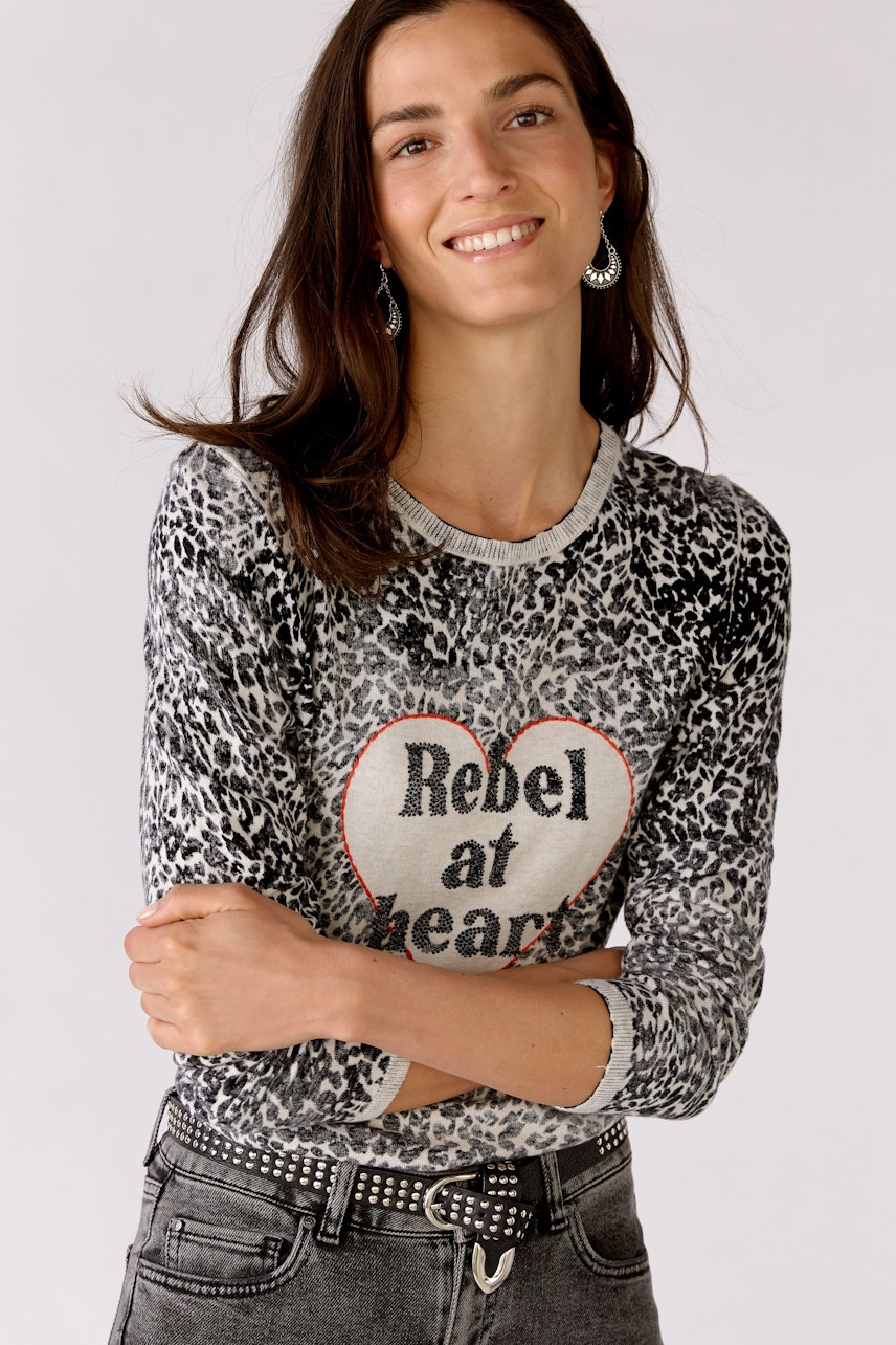 Bild 6 von Pullover - white black in white black | Oui
