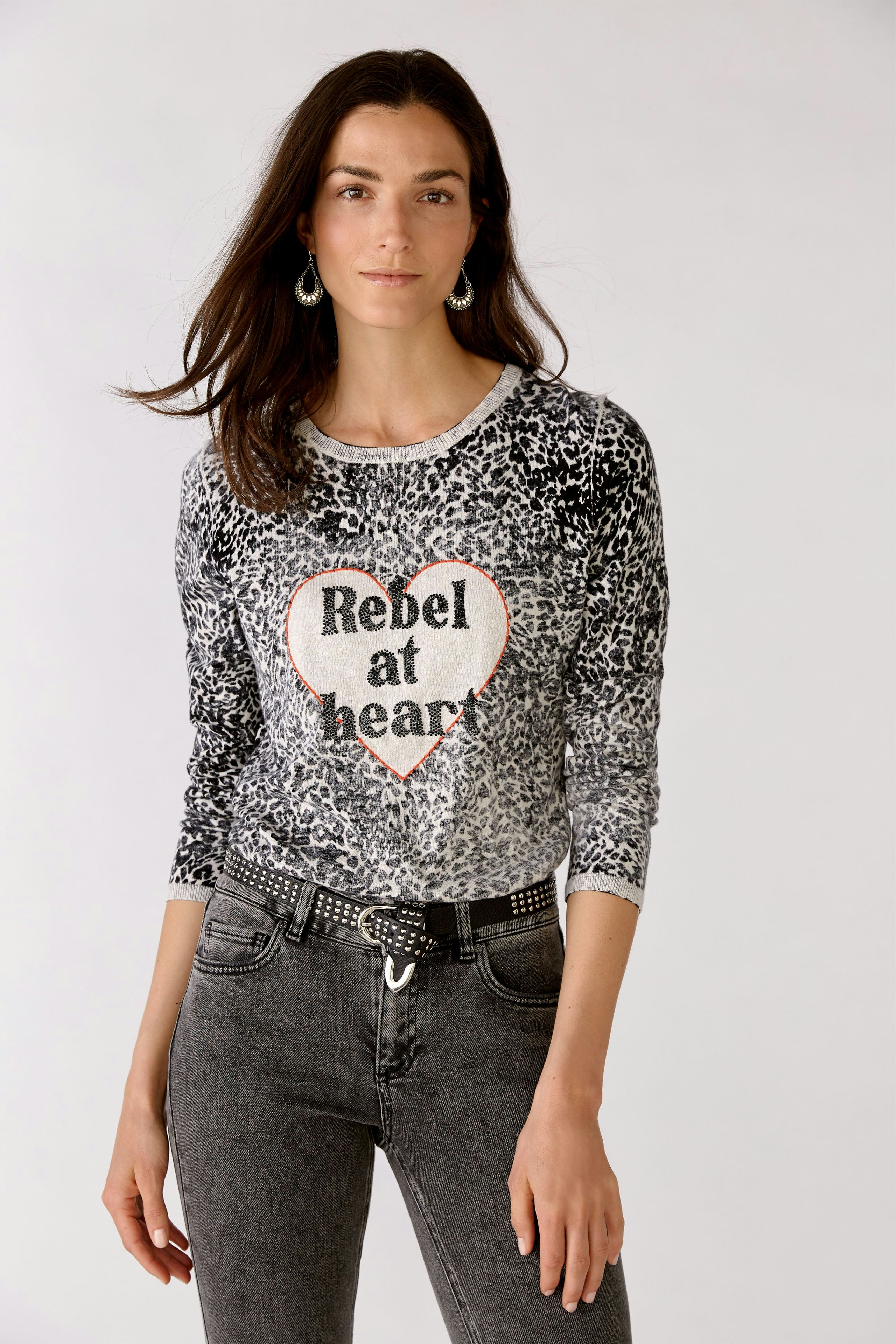 Bild 1 von pullover - white black in white black | Oui