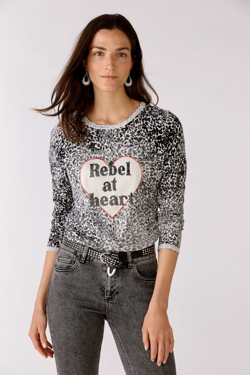 Bild 1 von Pullover - white black in white black | Oui