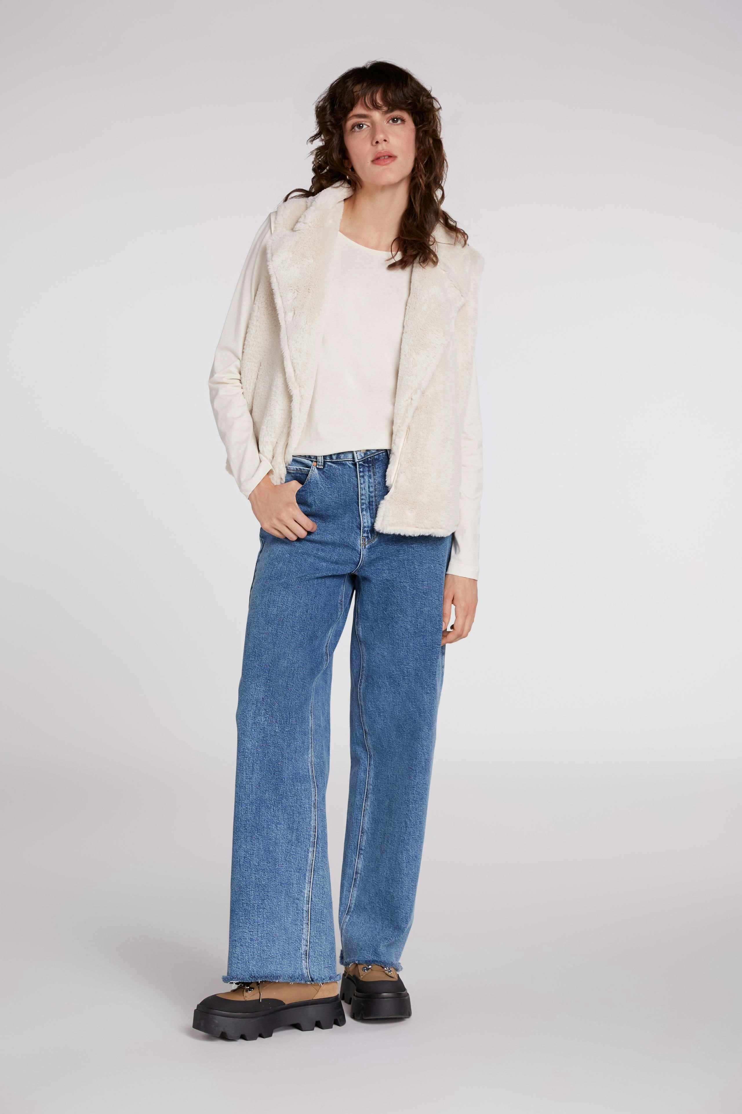 Bild 2 von Waistcoat - offwhite in offwhite | Oui