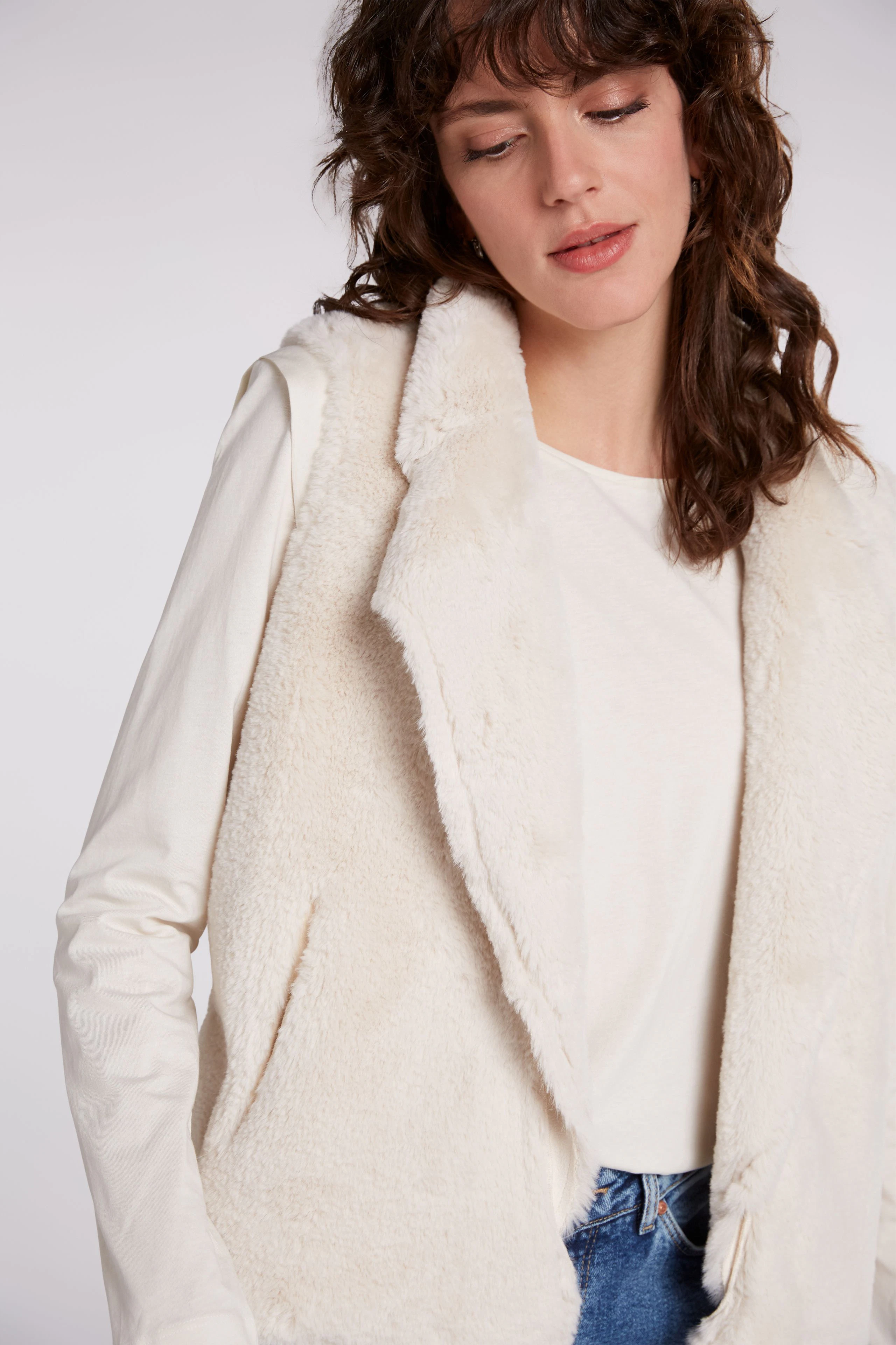 Image 6 of Waistcoat - offwhite in offwhite | Oui