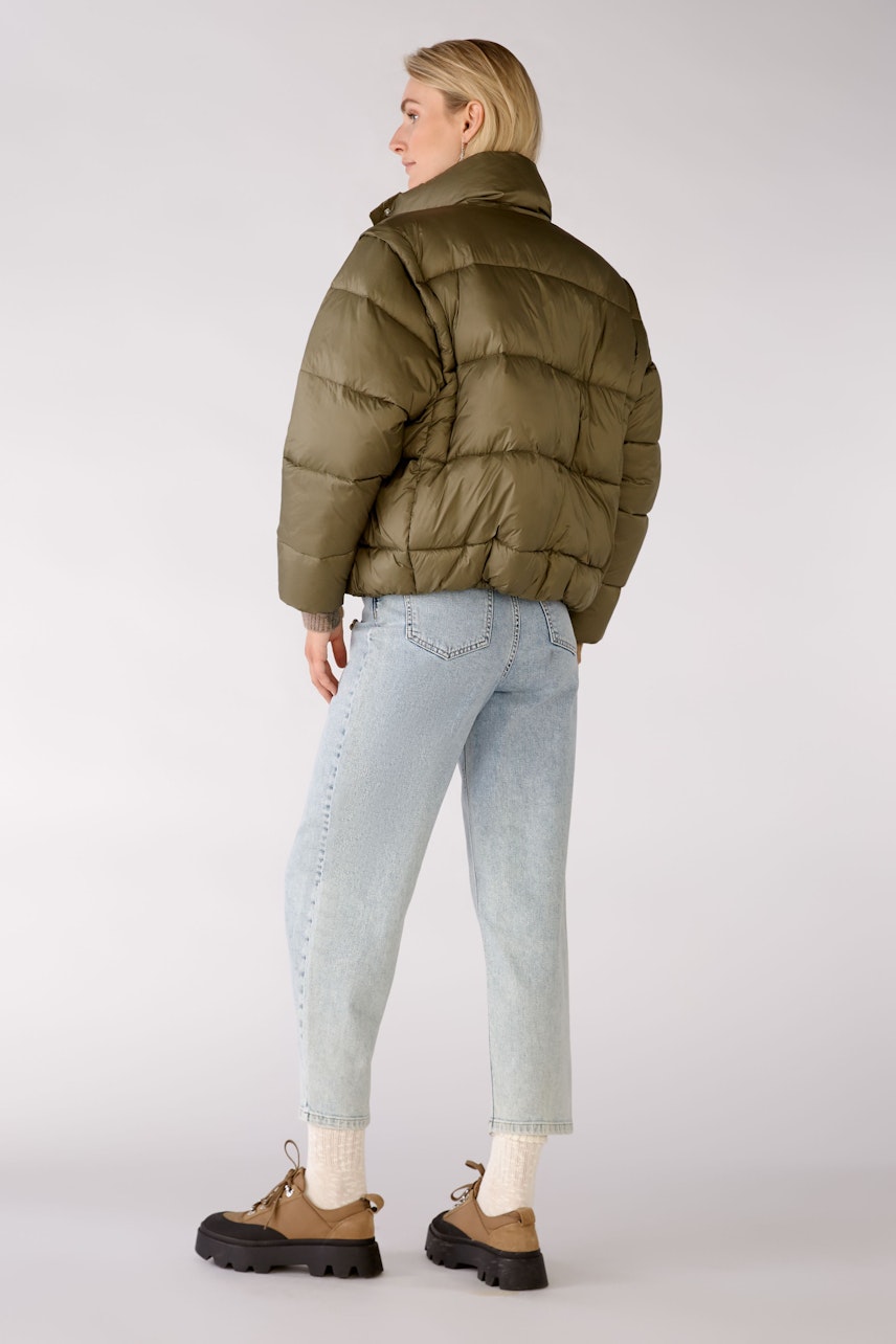 Bild 4 von Buffer jacket - khaki in khaki | Oui