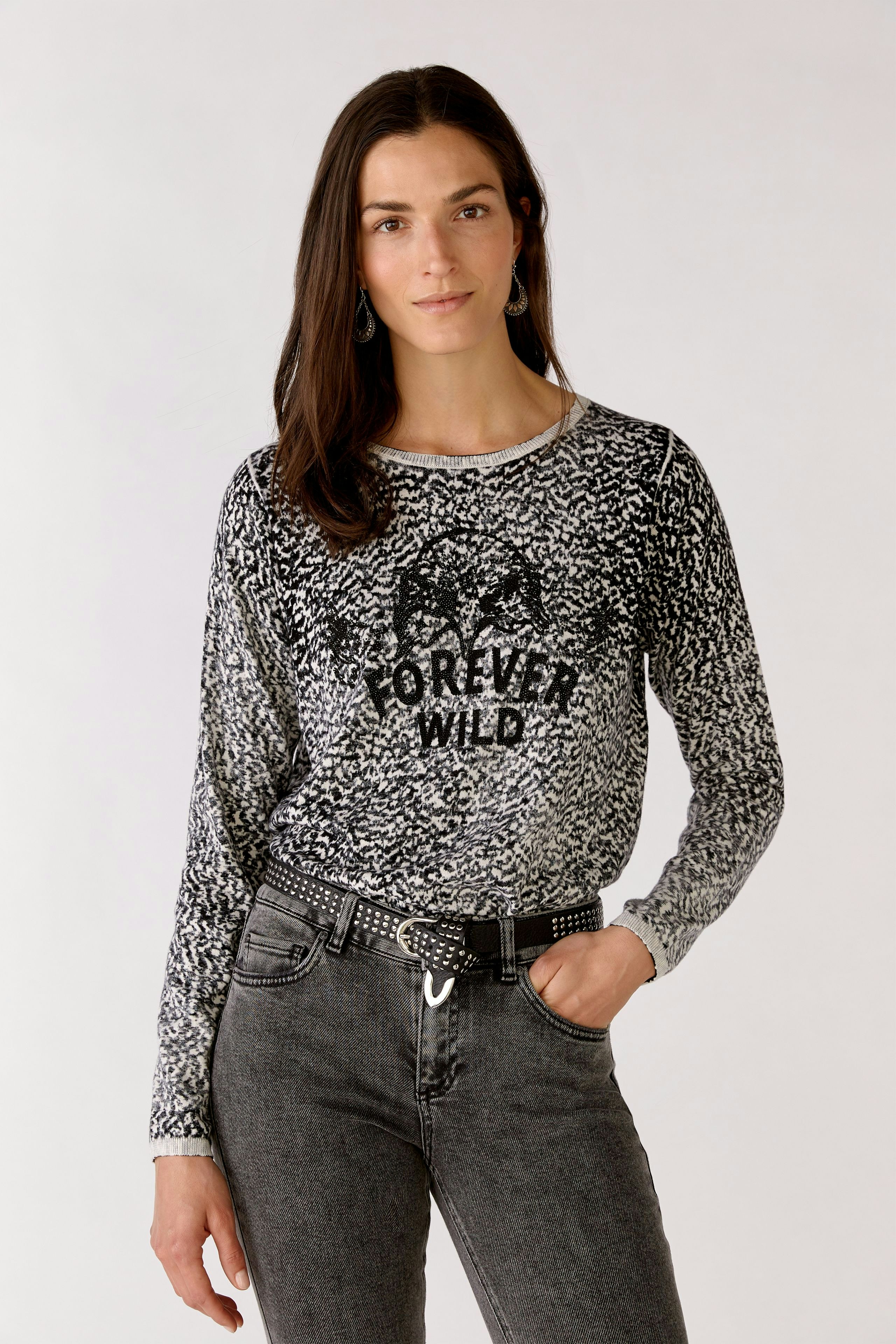 Bild 1 von Pullover - white black in white black | Oui
