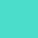 Farbe "bright turquois", Blau