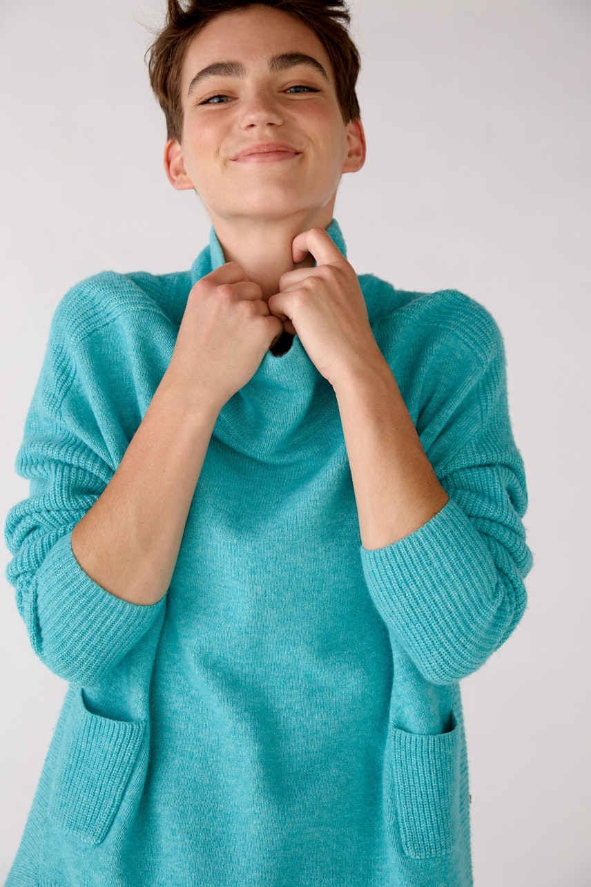 Bild 5 von Pullover - bright turquois in bright turquois | Oui