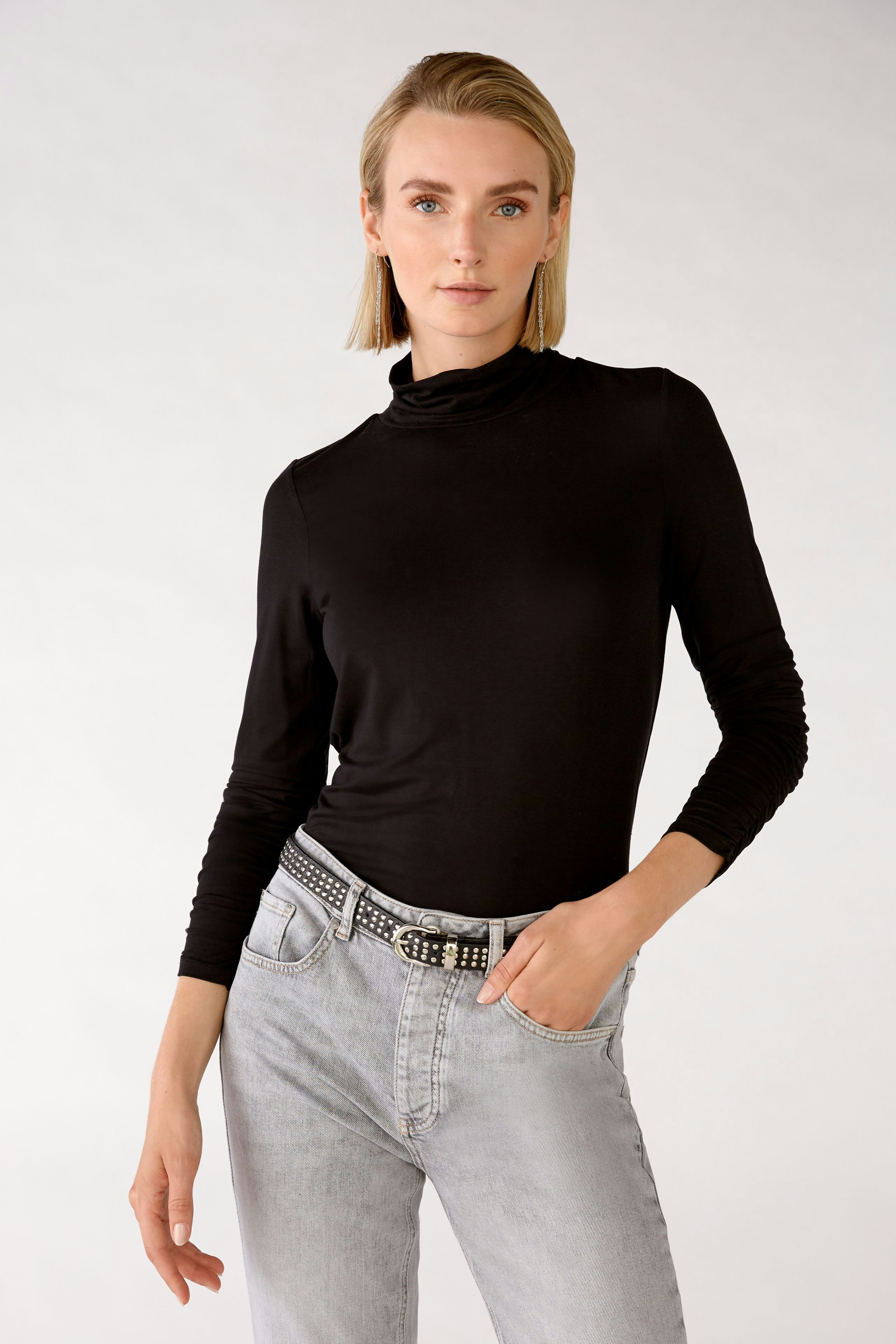 Bild 3 von Langarmshirt - black in black | Oui