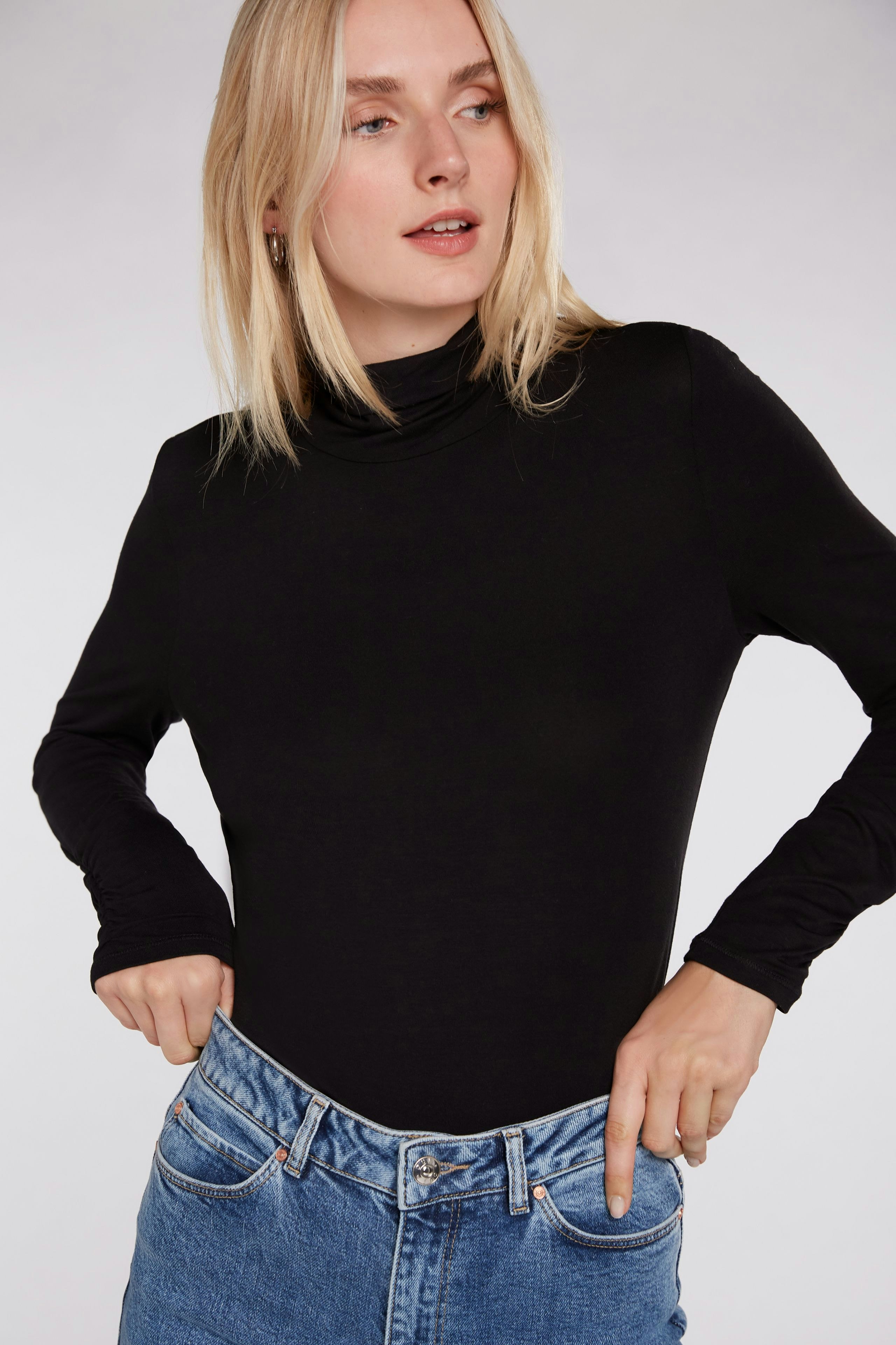 Bild 5 von Langarmshirt - black in black | Oui