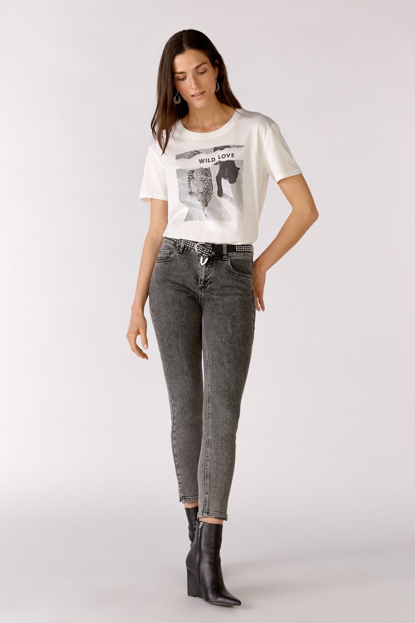 Bild 2 von T-Shirt - cloud dancer in cloud dancer | Oui