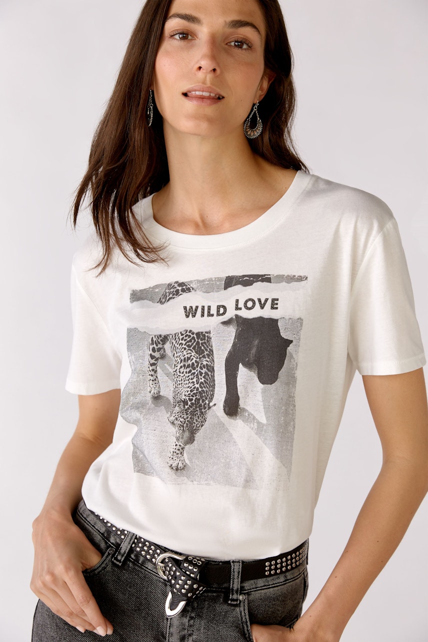 Bild 1 von T-Shirt - cloud dancer in cloud dancer | Oui