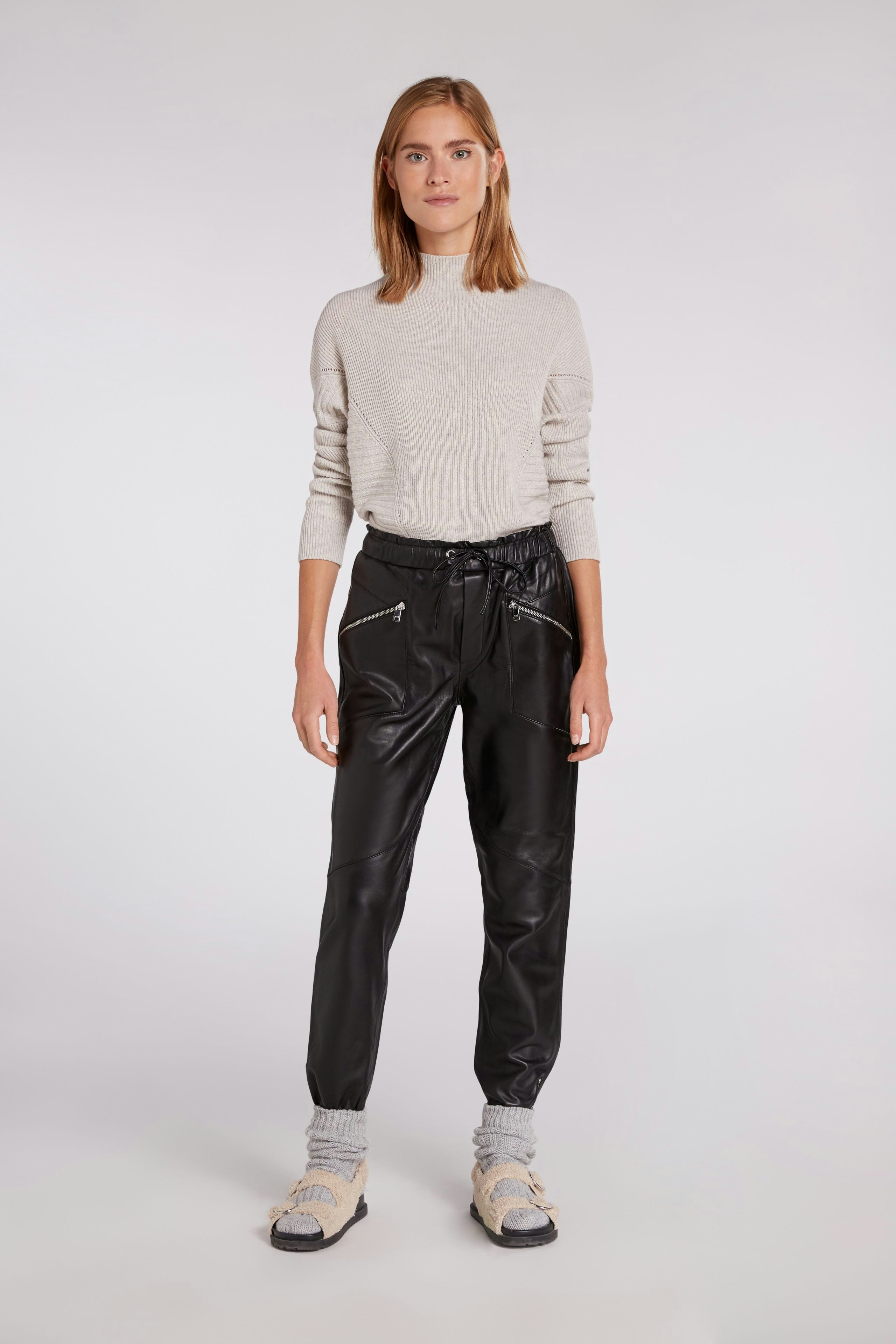 Bild 2 von Strickpullover - offwhite melang in offwhite melang | Oui