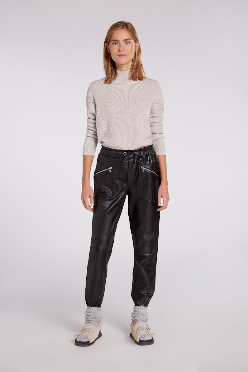 Bild 2 von Knitted pullover - offwhite melang in offwhite melang | Oui